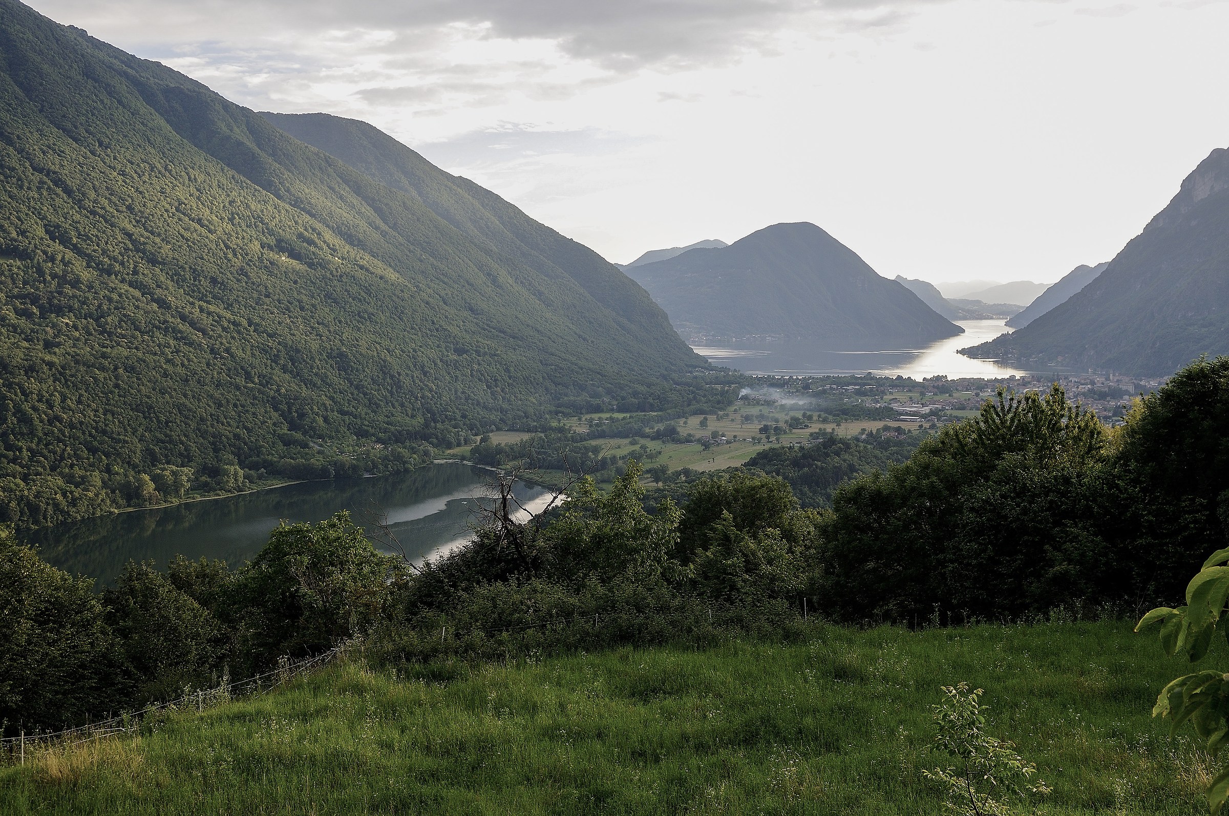 Lake Piano and Lake Lugano