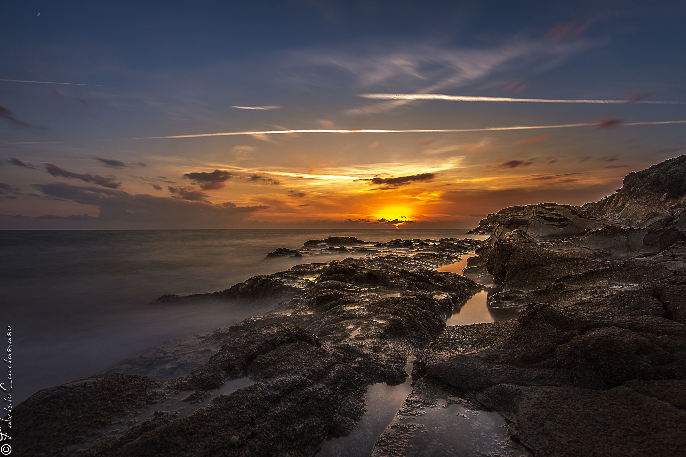 Tramonto a Calignaia