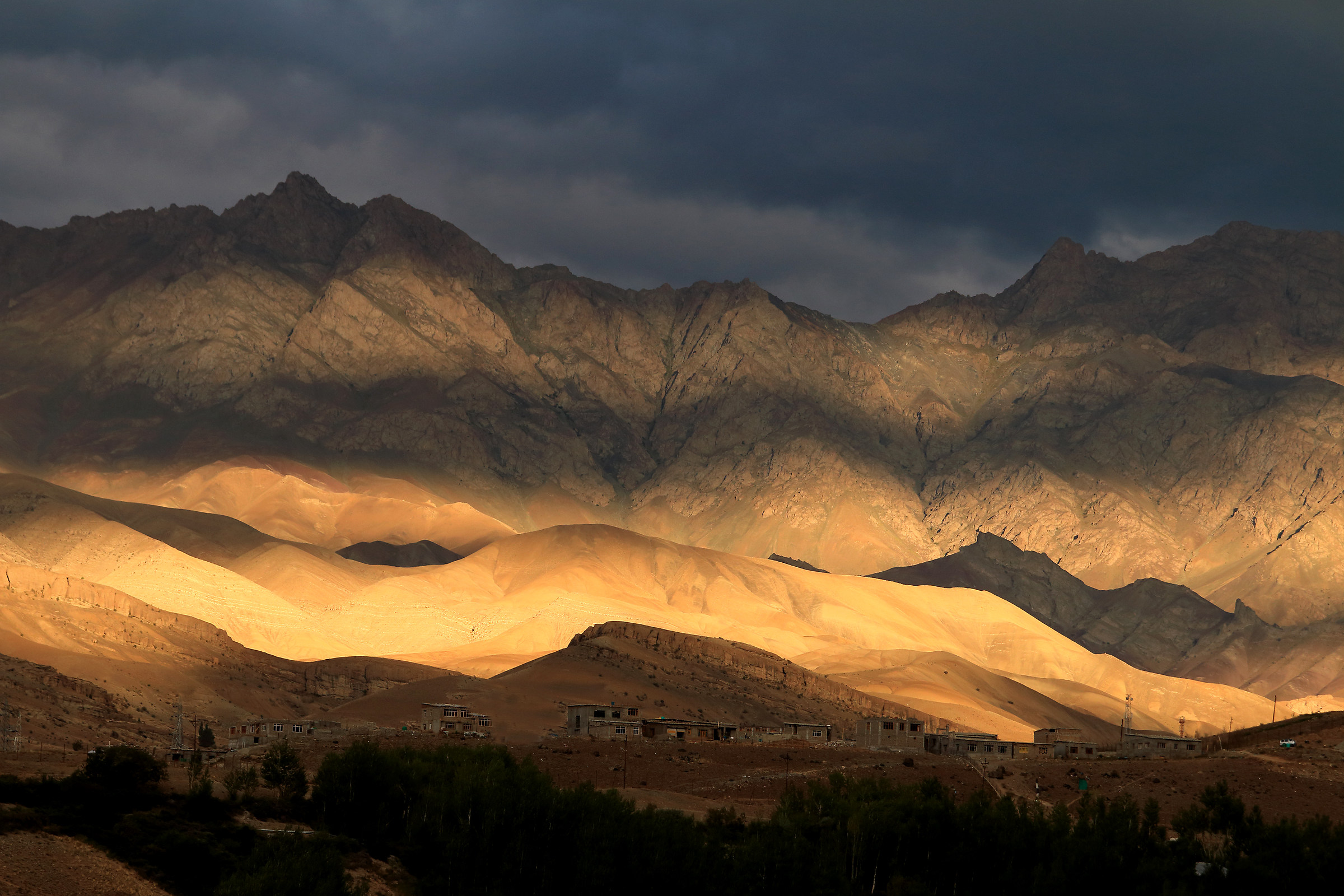 luce serale a Kargil