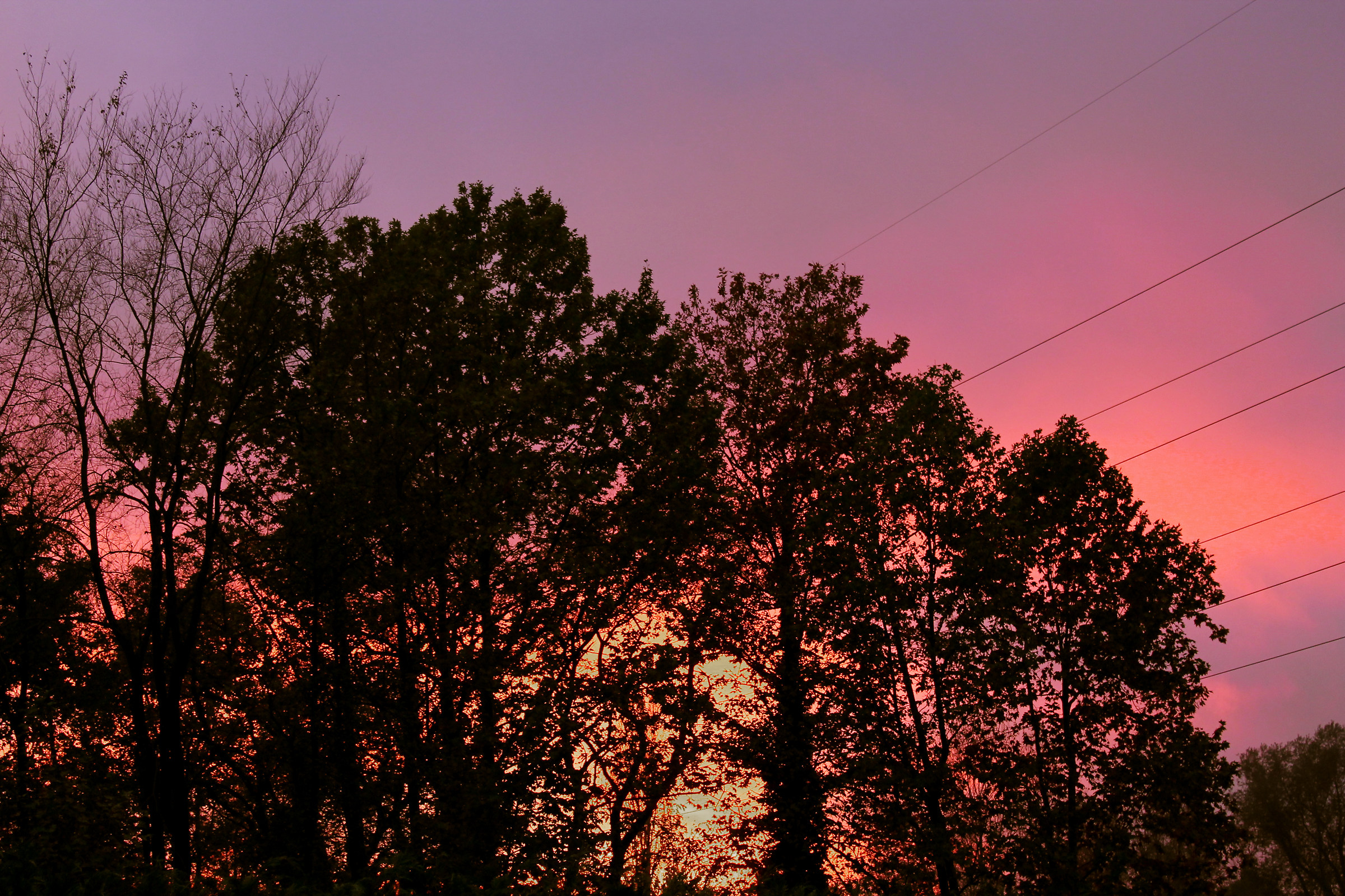 dopo la pioggia ... un tramonto con colori super !