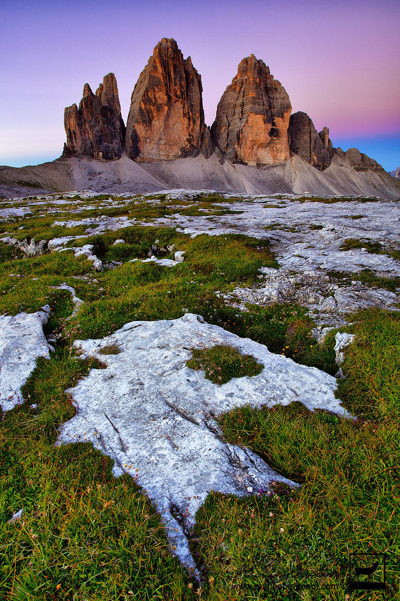 Three peaks of Lavaredo