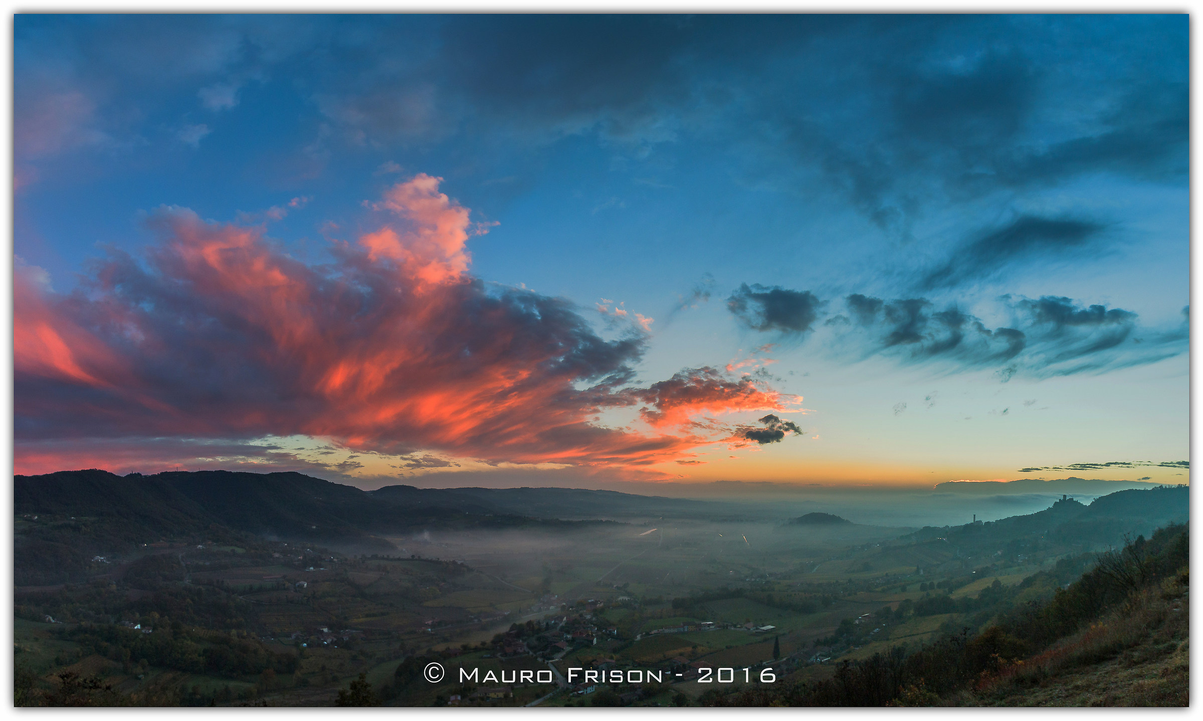 Sunset after the rain