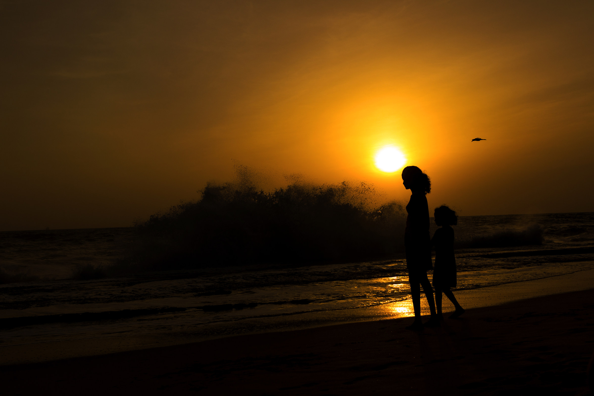 Tramonto in Sri Lanka