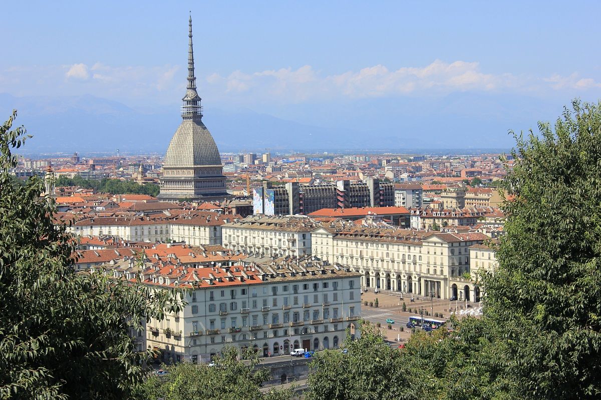 turin view by the Capuchins