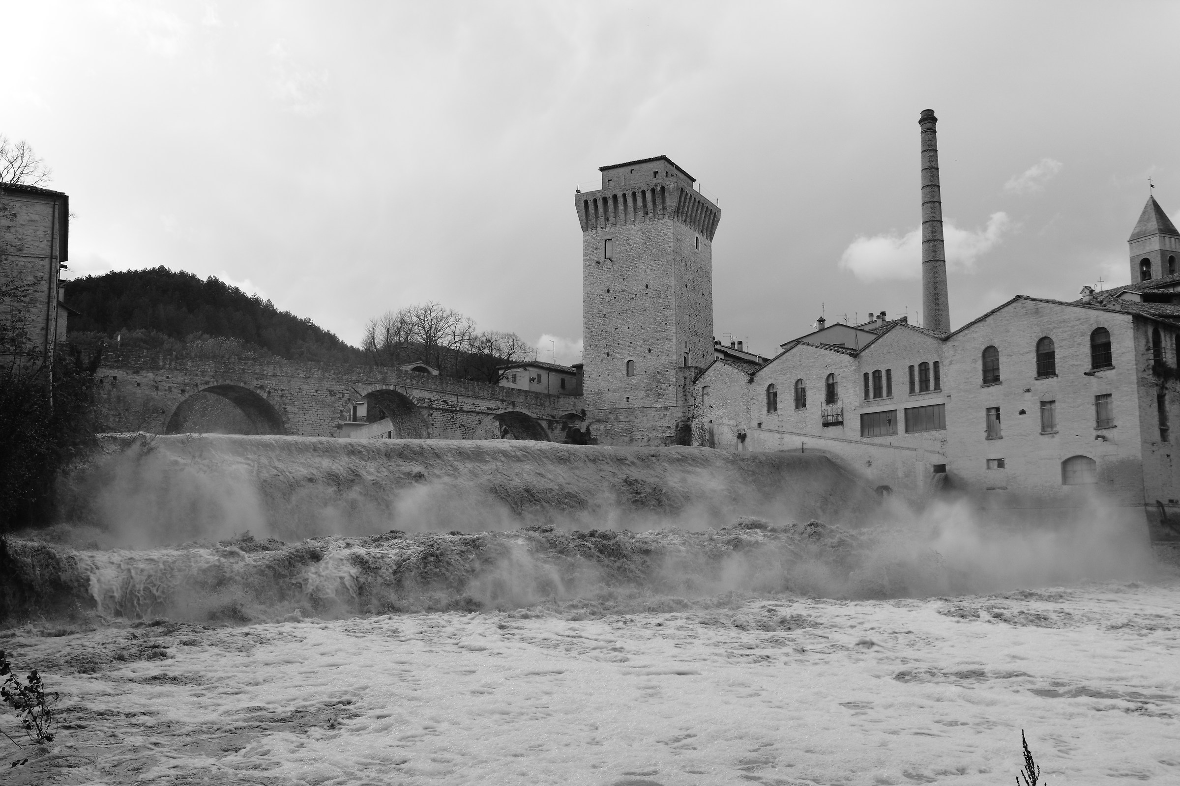 Metauro in full in Fermignano