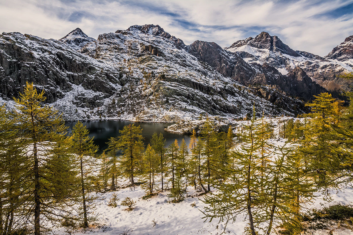 Volando sul Lago Bianco