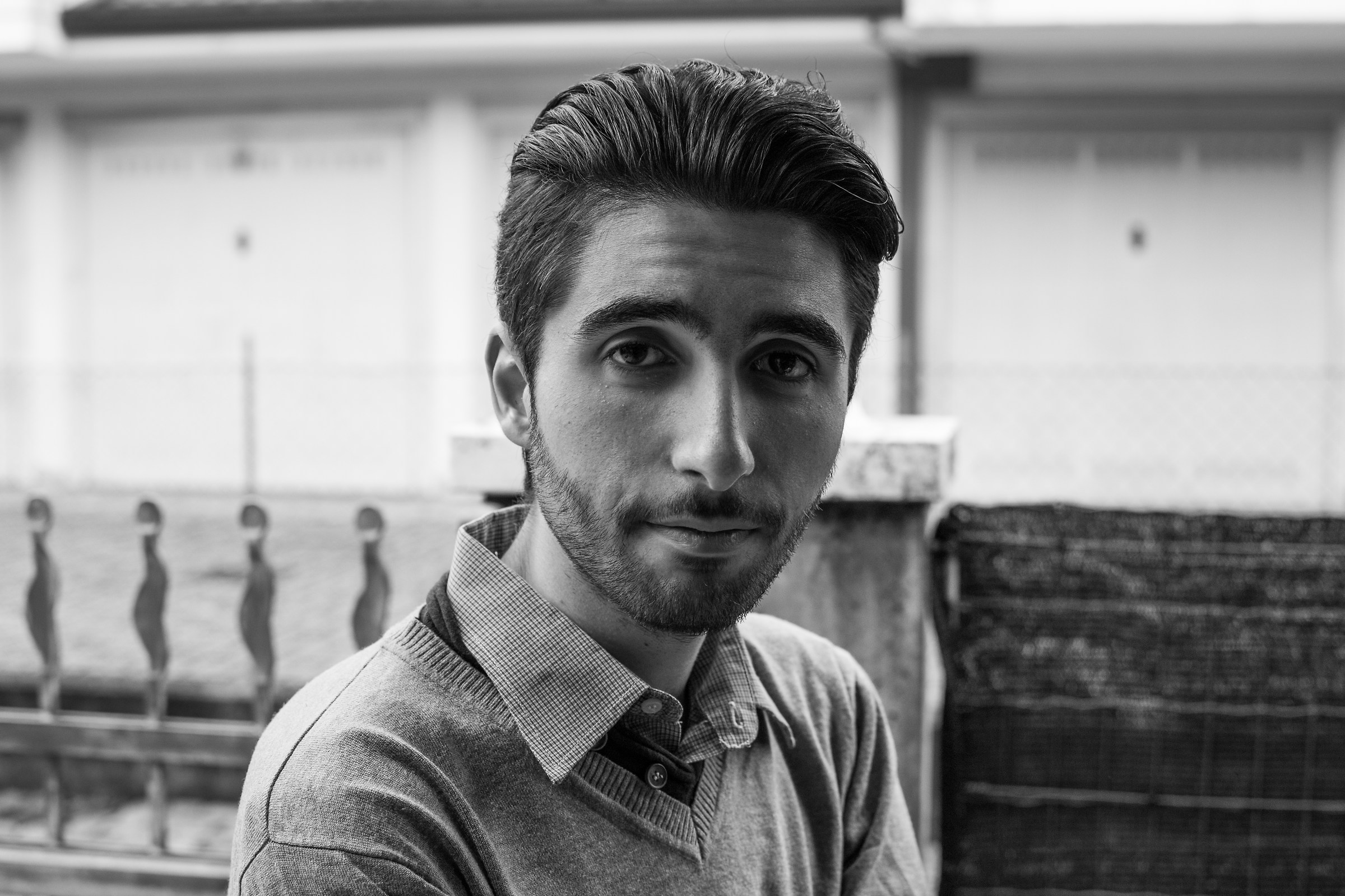 L'uomo dallo sguardo profondo