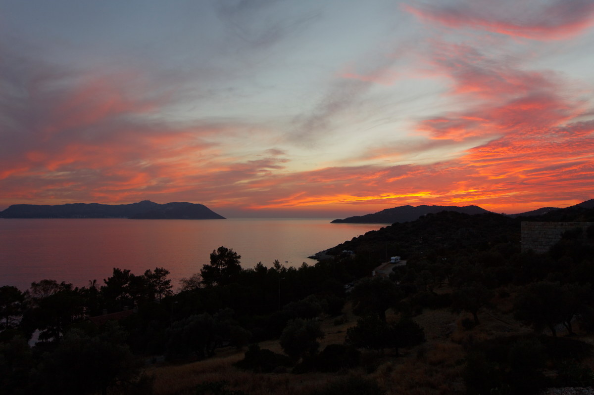 Sunset in Kas