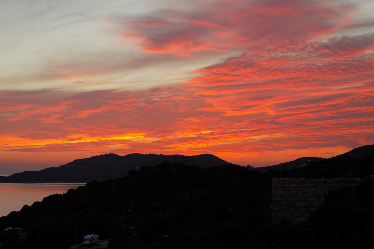 Sunset in Kas