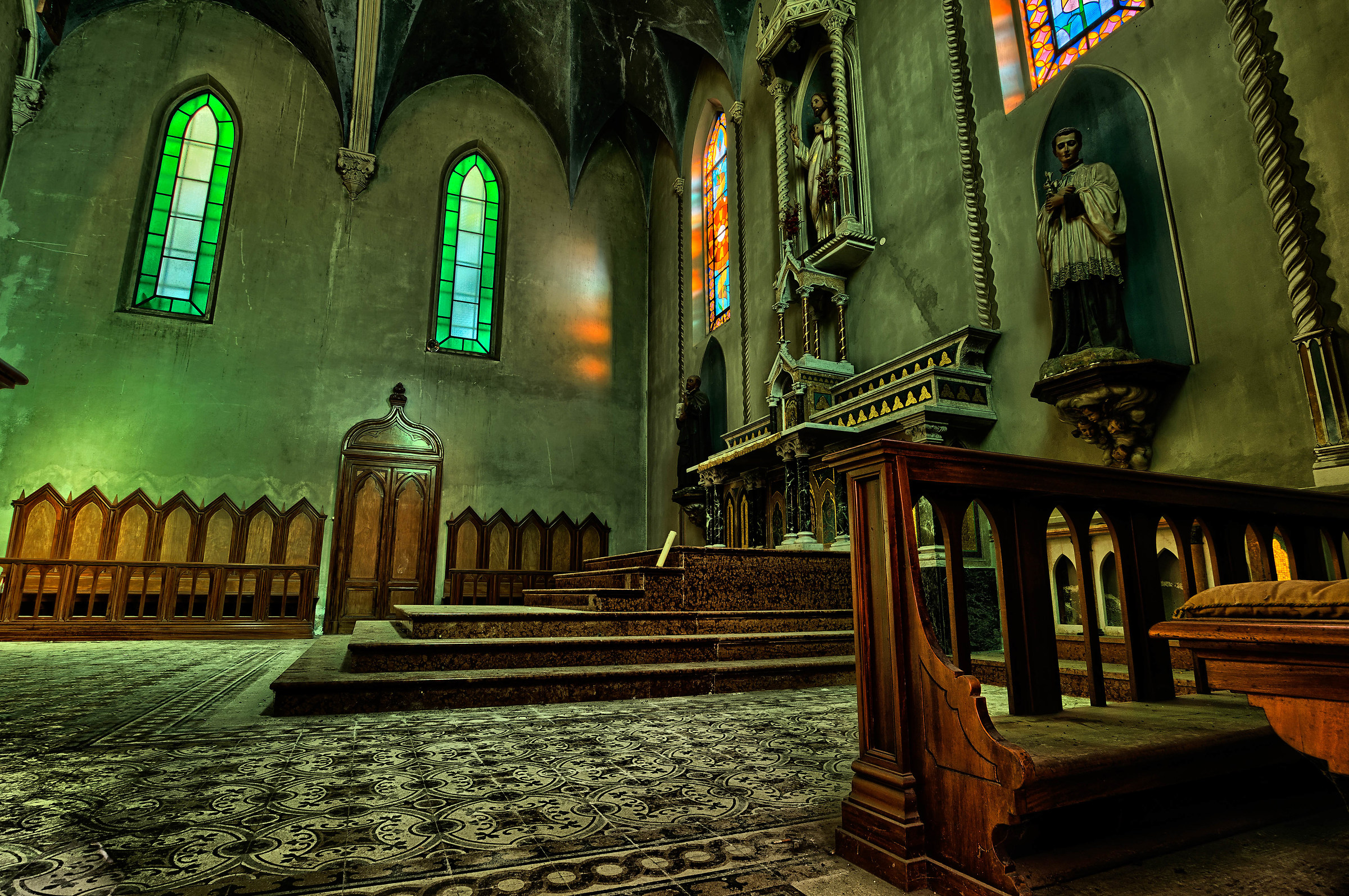 La chiesa blu.....wow