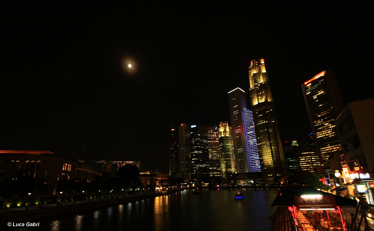 Singapore by night