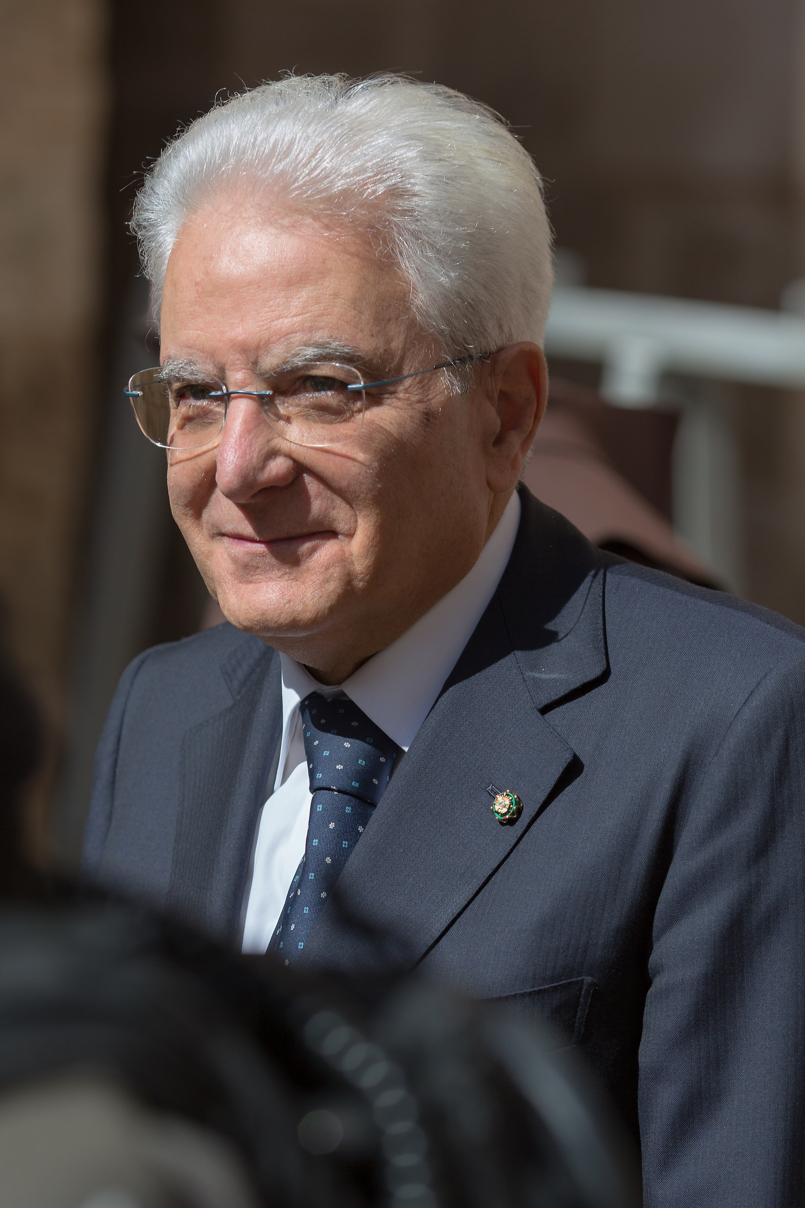 Mattarella in the Holy Sepulcher