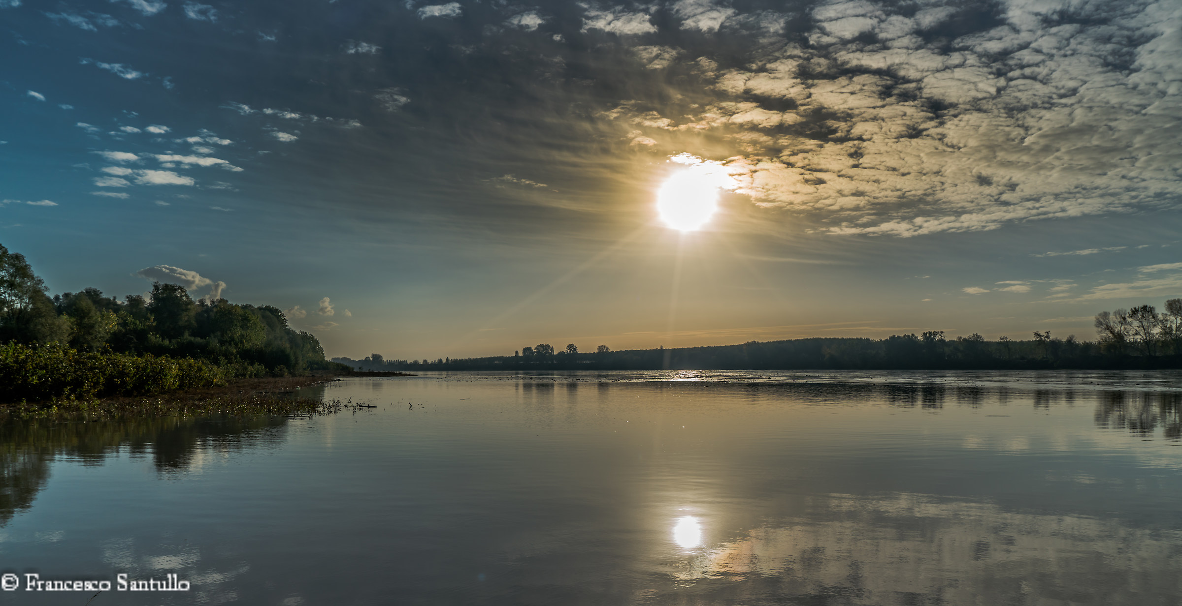 it took a little boat ......