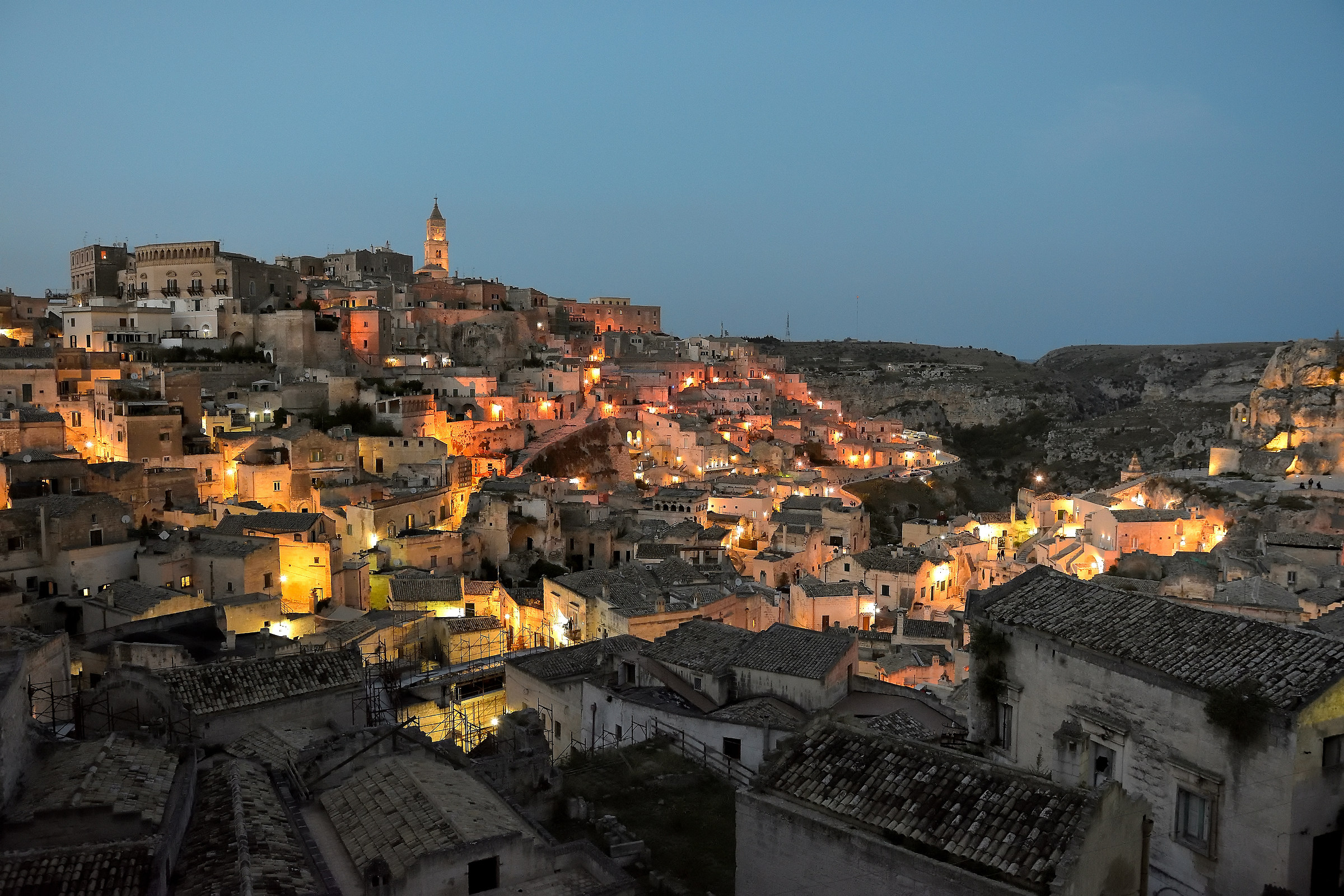 matera by night