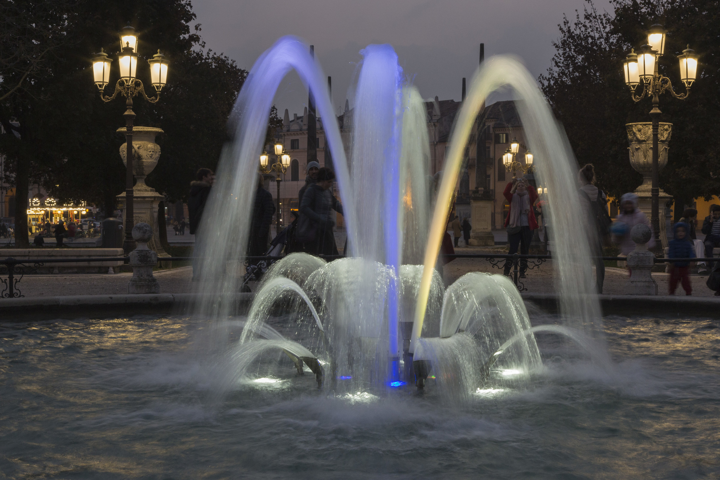 A touch of color at sunset