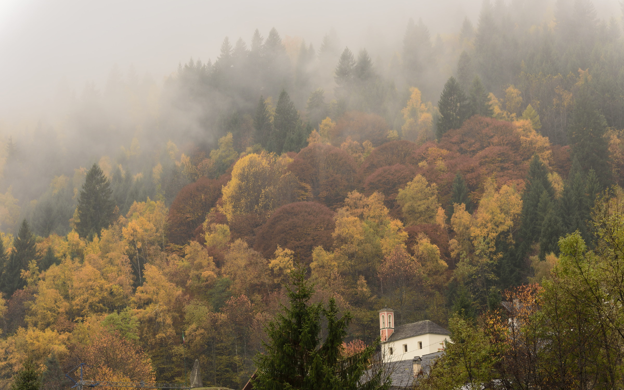 above the church Goglio