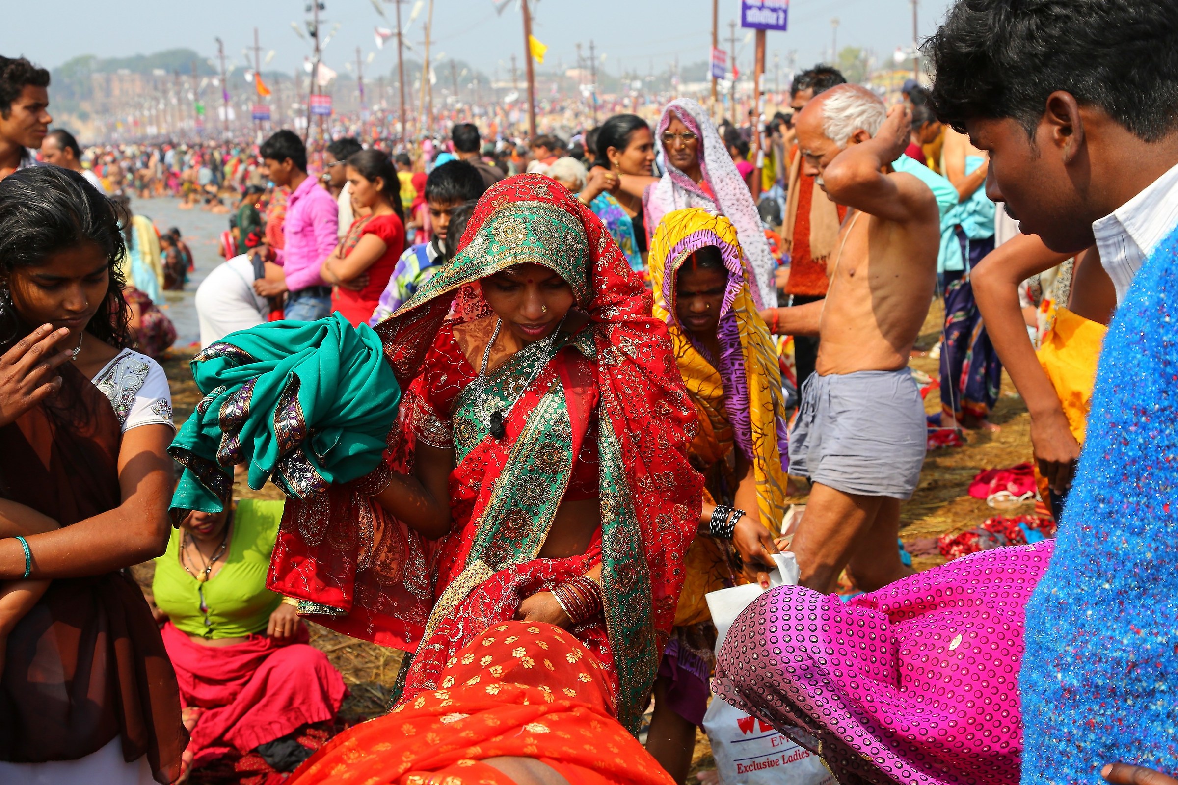 Sulle rive del Gange