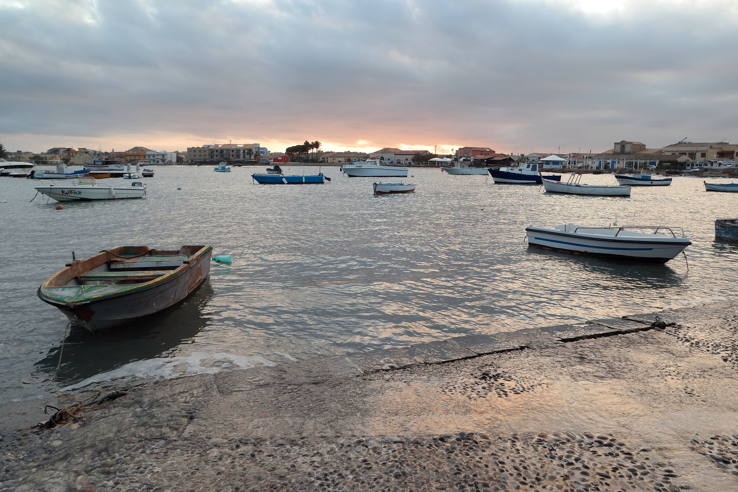 Marzameni and its boats