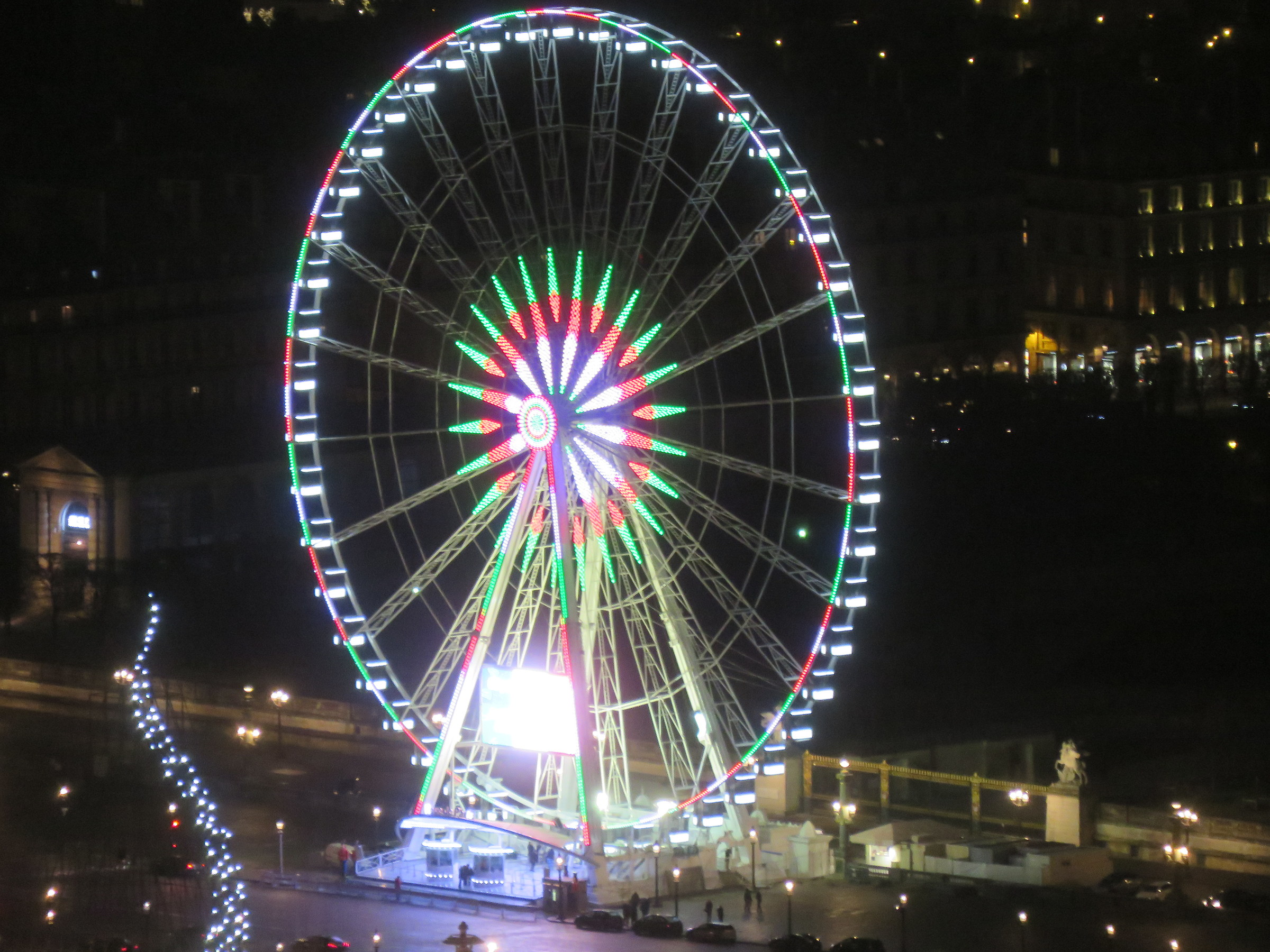 la potenza dello zoom, foto scattata dalla Tour Eiffel