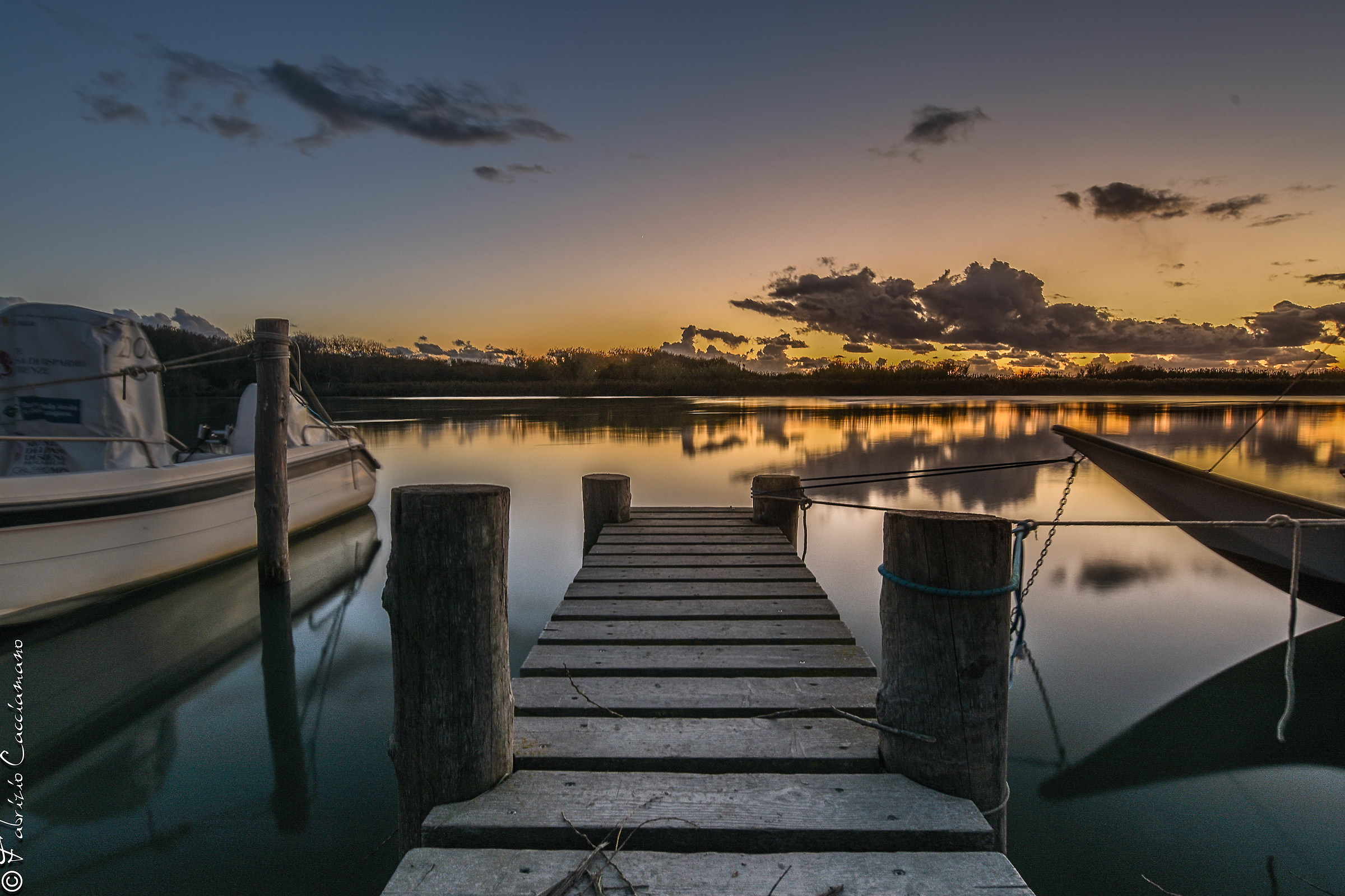 Il Serchio alla foce