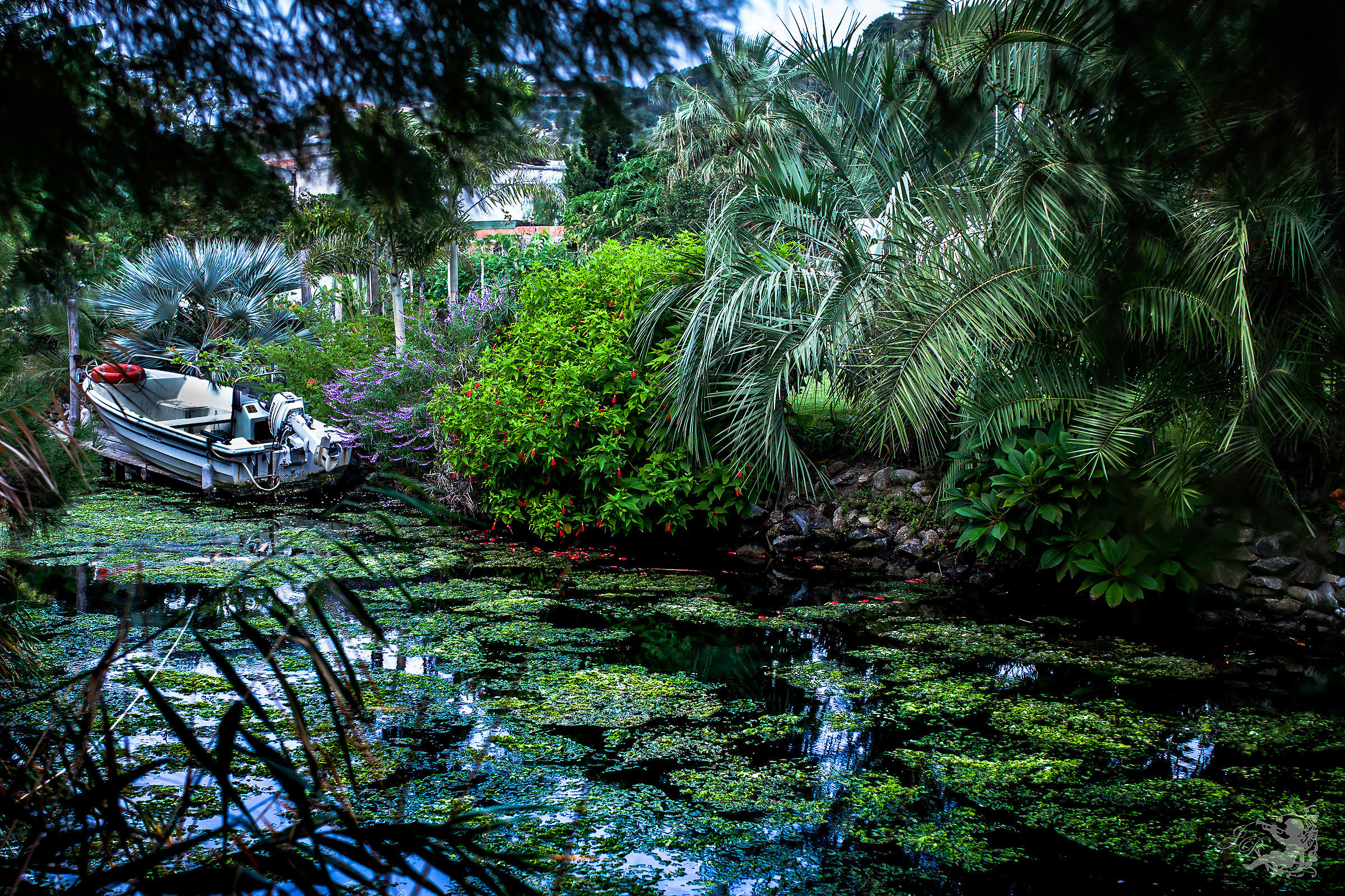 One of the channels of Lake Ganzirri - Messina