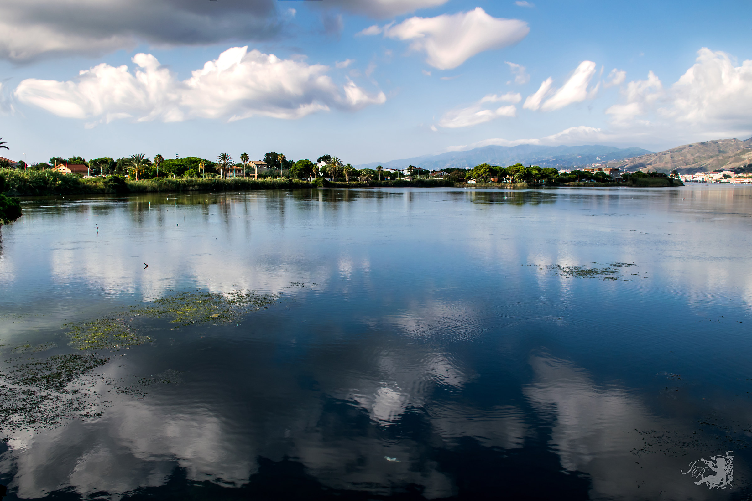 The small lake of Ganzirri Messina
