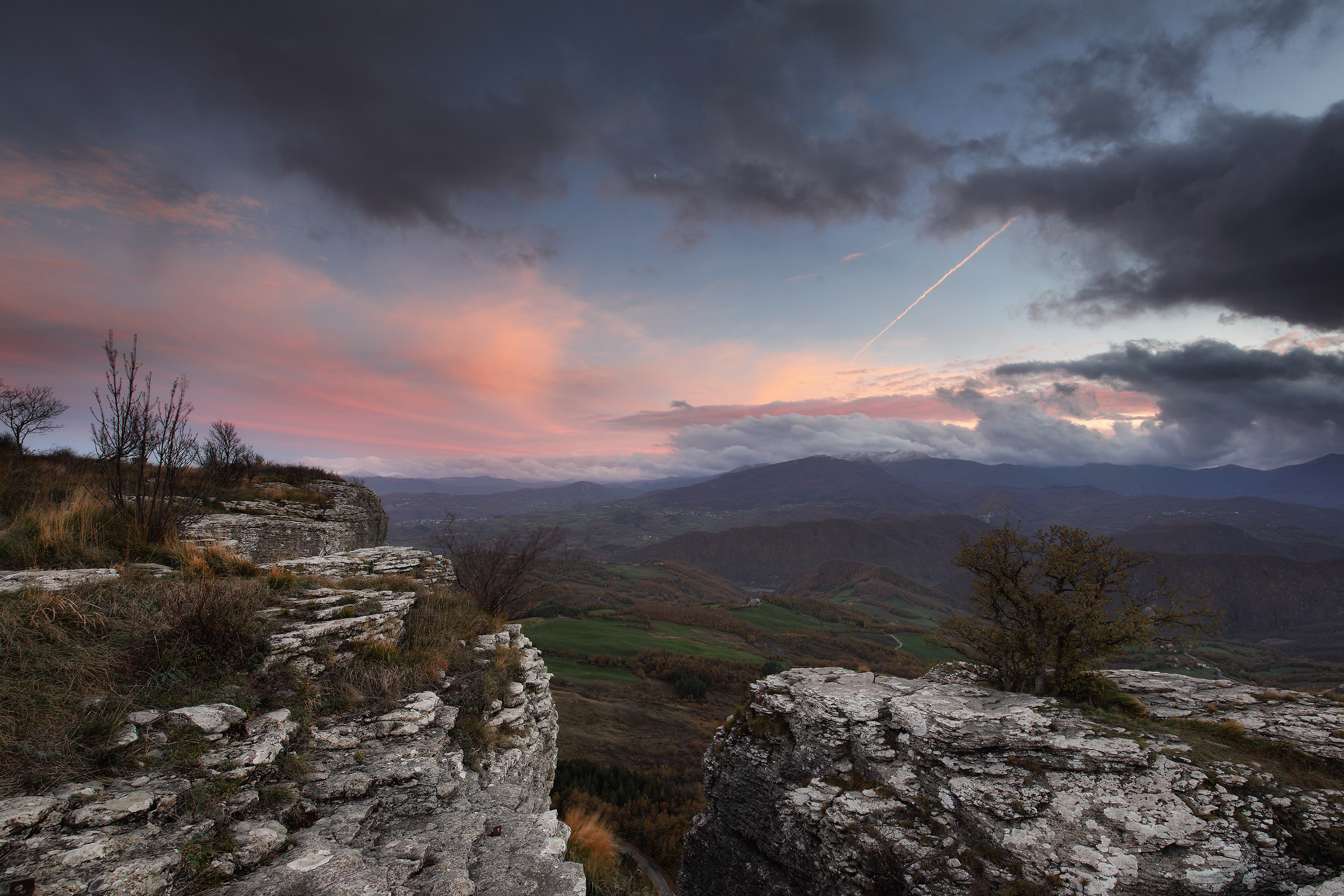 Sunset from Bismantova