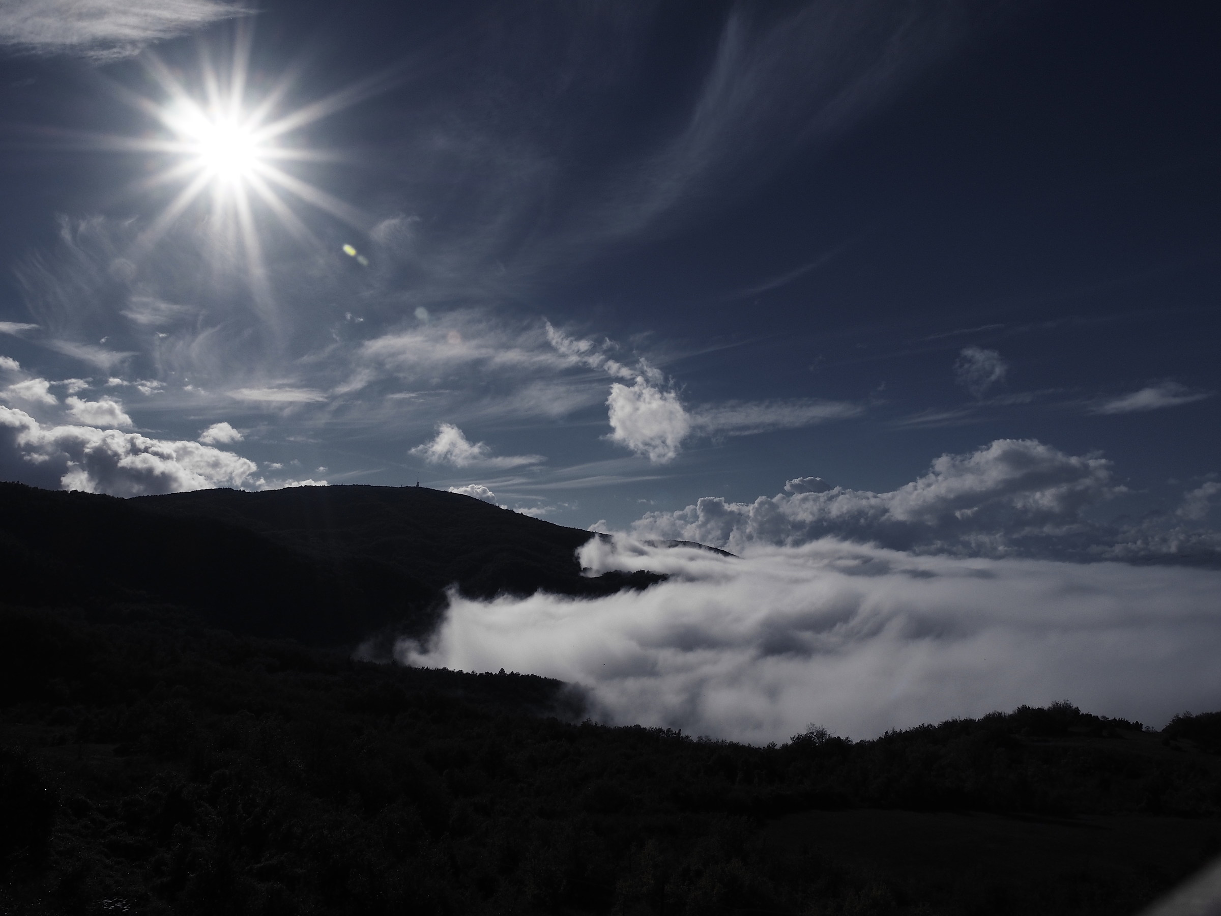 the mist from the sky ...