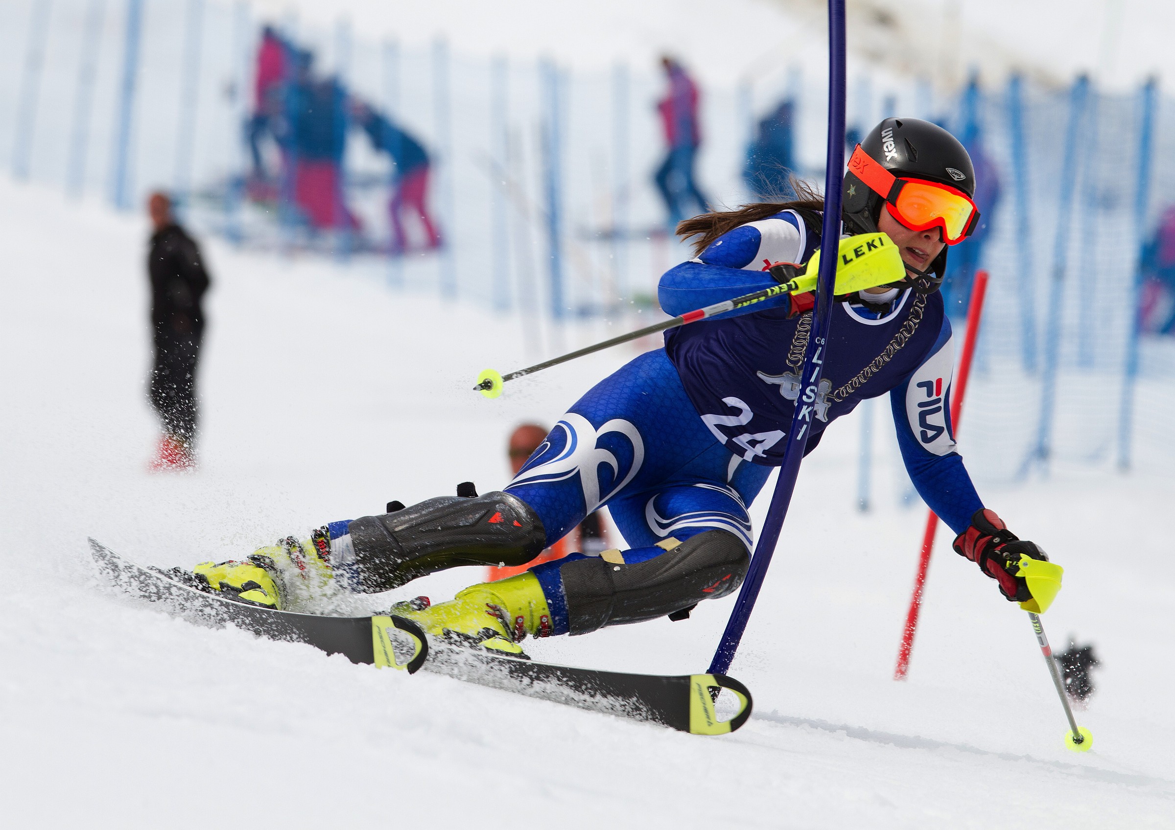Slalom CIA a Courmayeur (Daniela Holznecht)