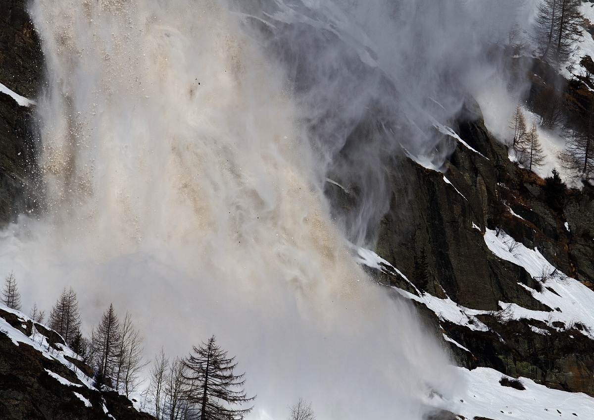 Slavina mattutina in Valgrisenche
