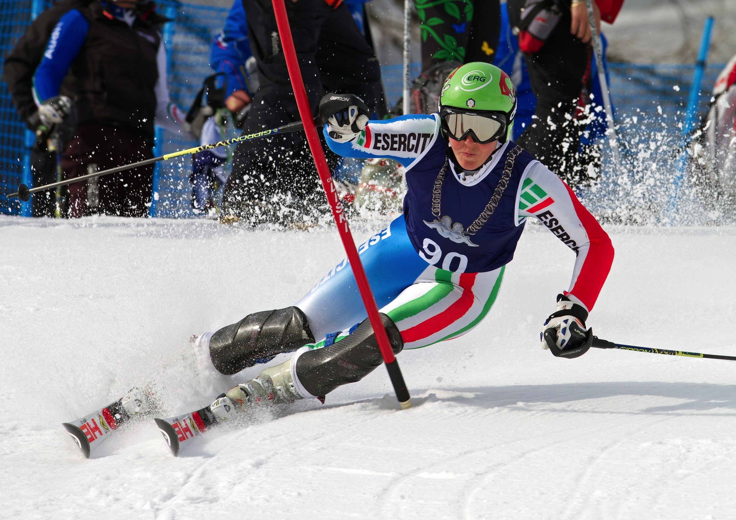 Slalom CIA a Courmayeur