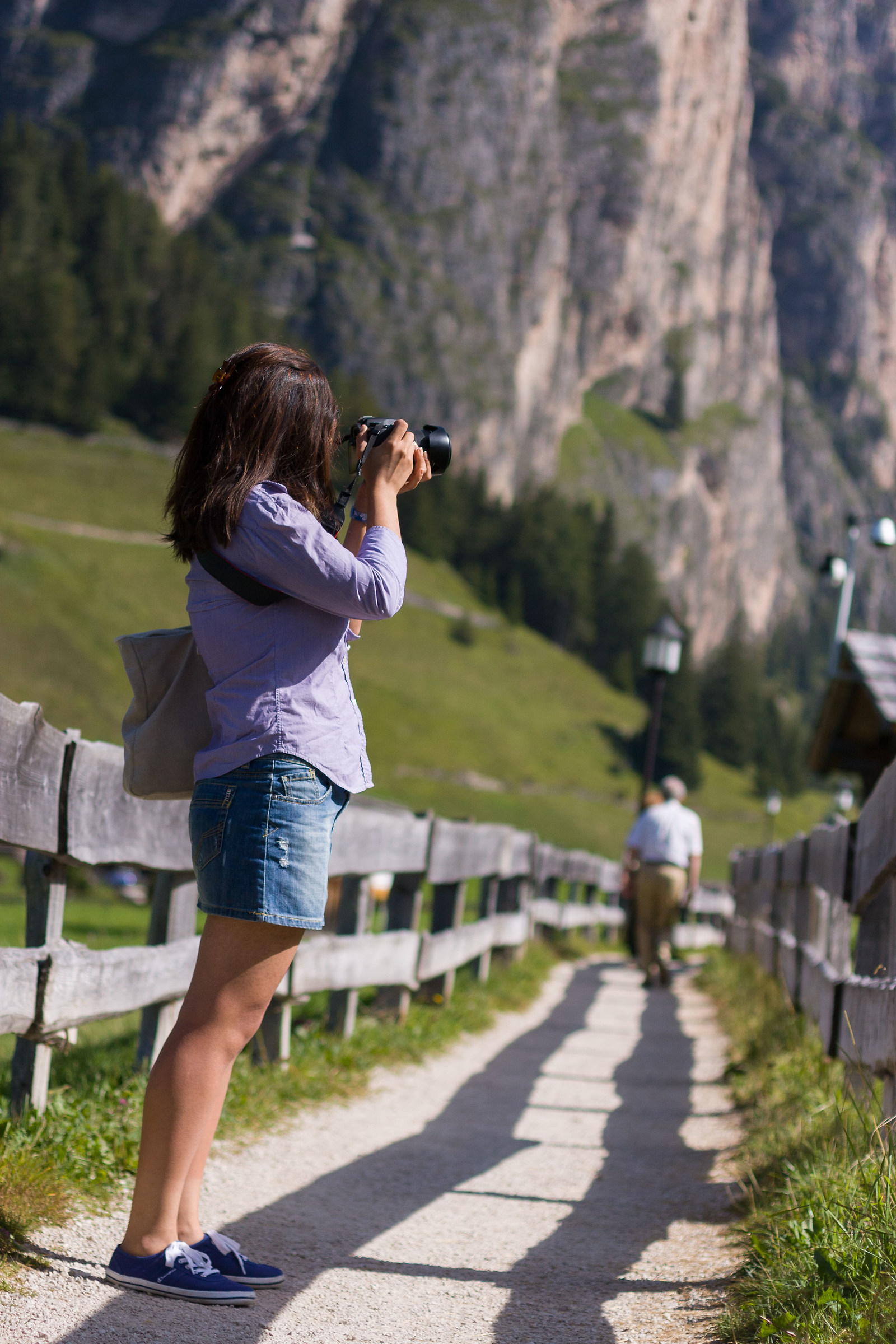 Hunting landscapes in Val Gardena