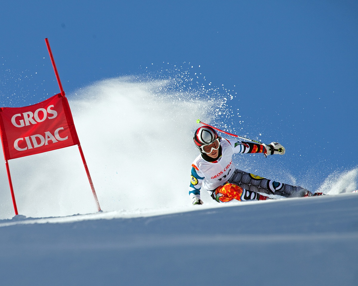 Gigante Allievi a La Thuile (Anna Damia)