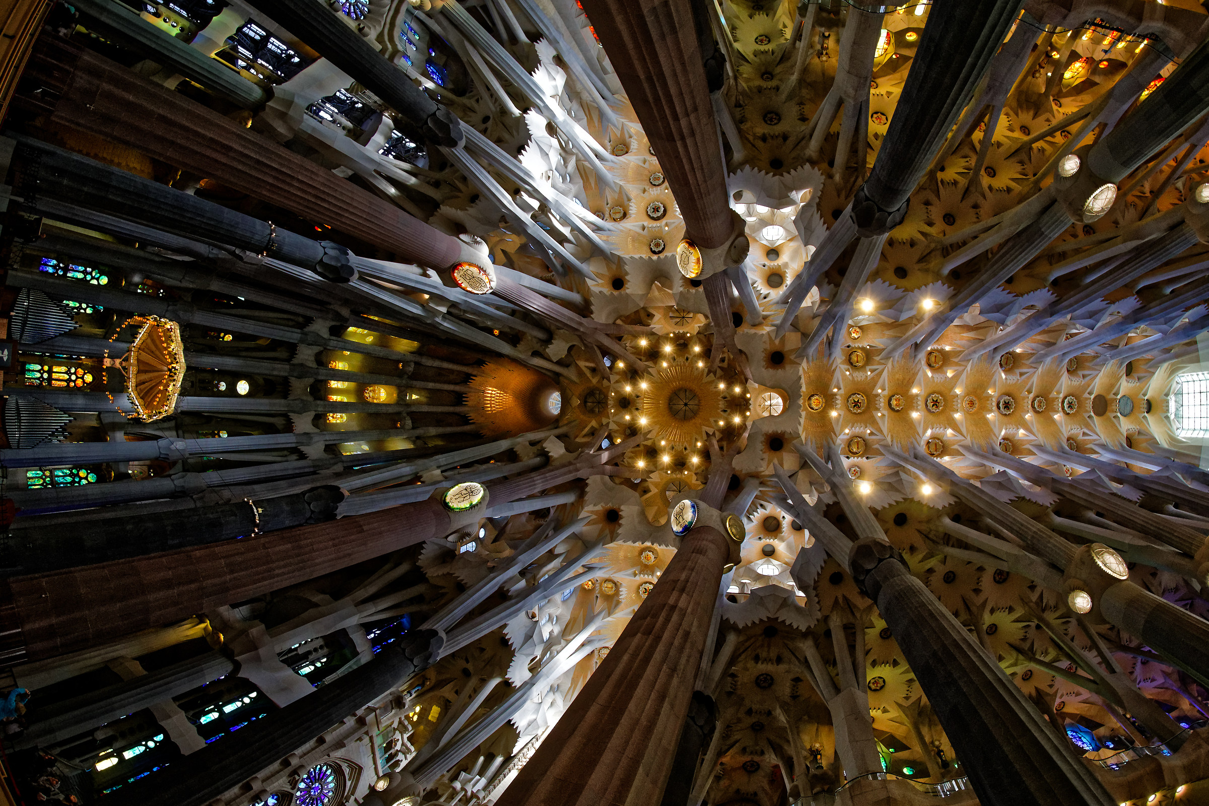 Sagrada ceiling