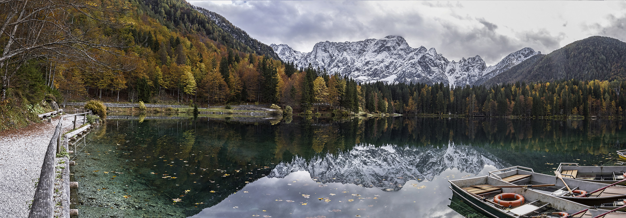 Lago inferiore di Fusine (ud)