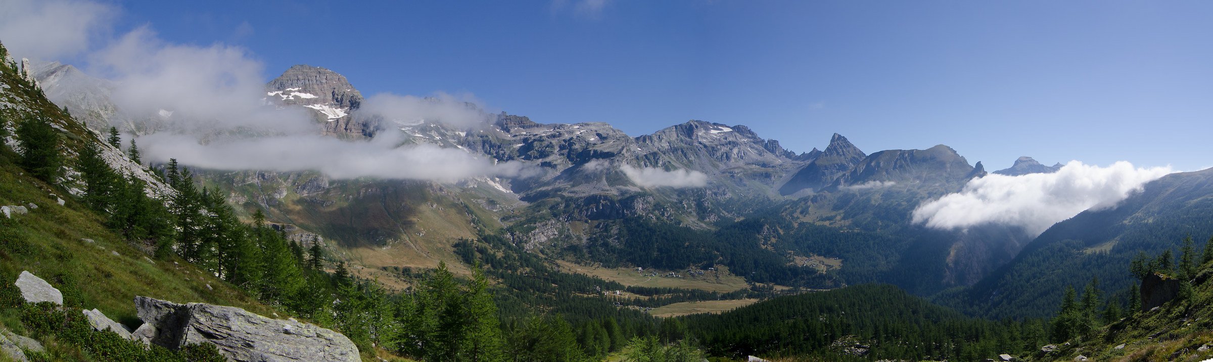 Panorama sulla piana di Veglia