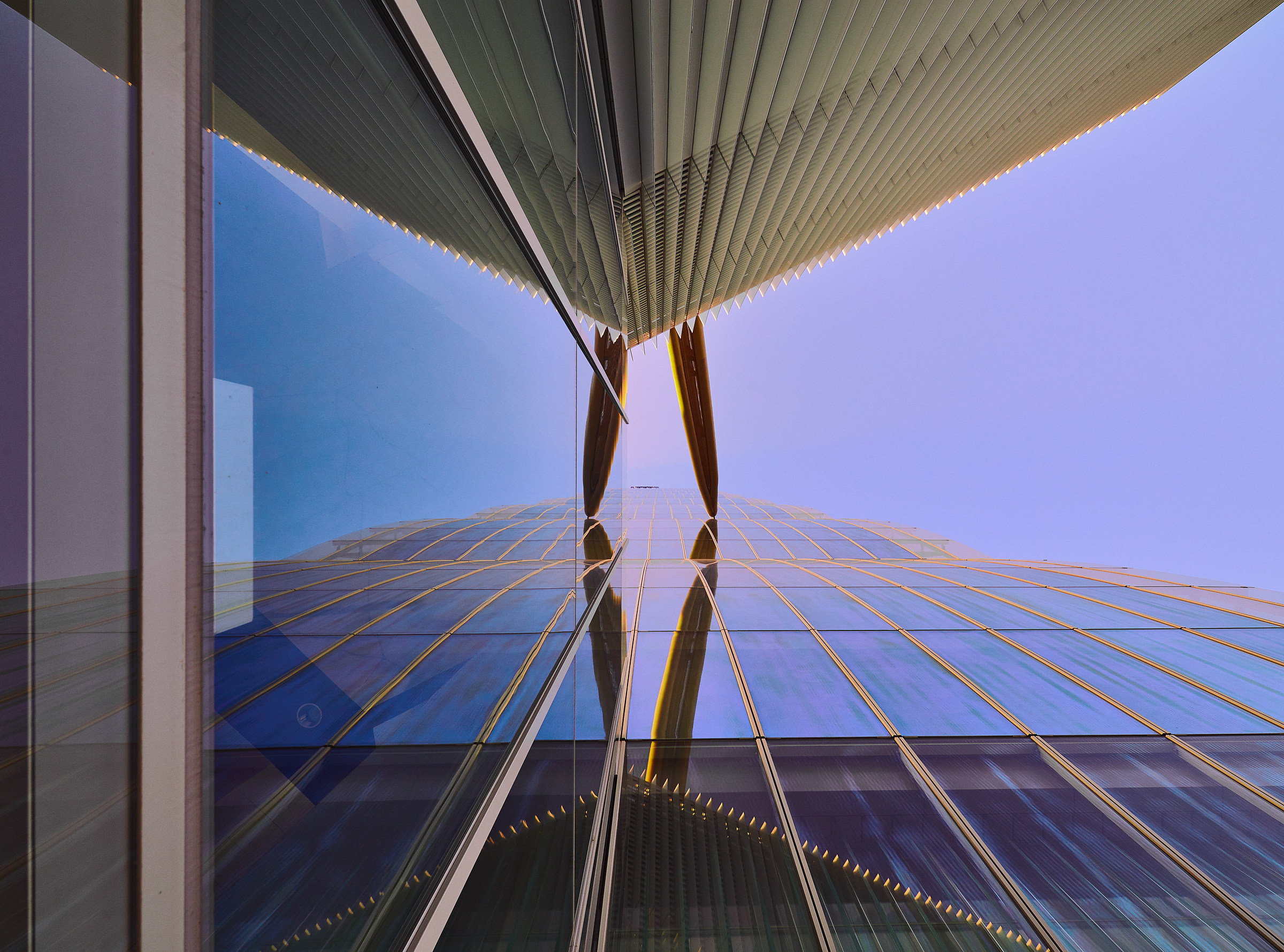 Riflessi al tramonto