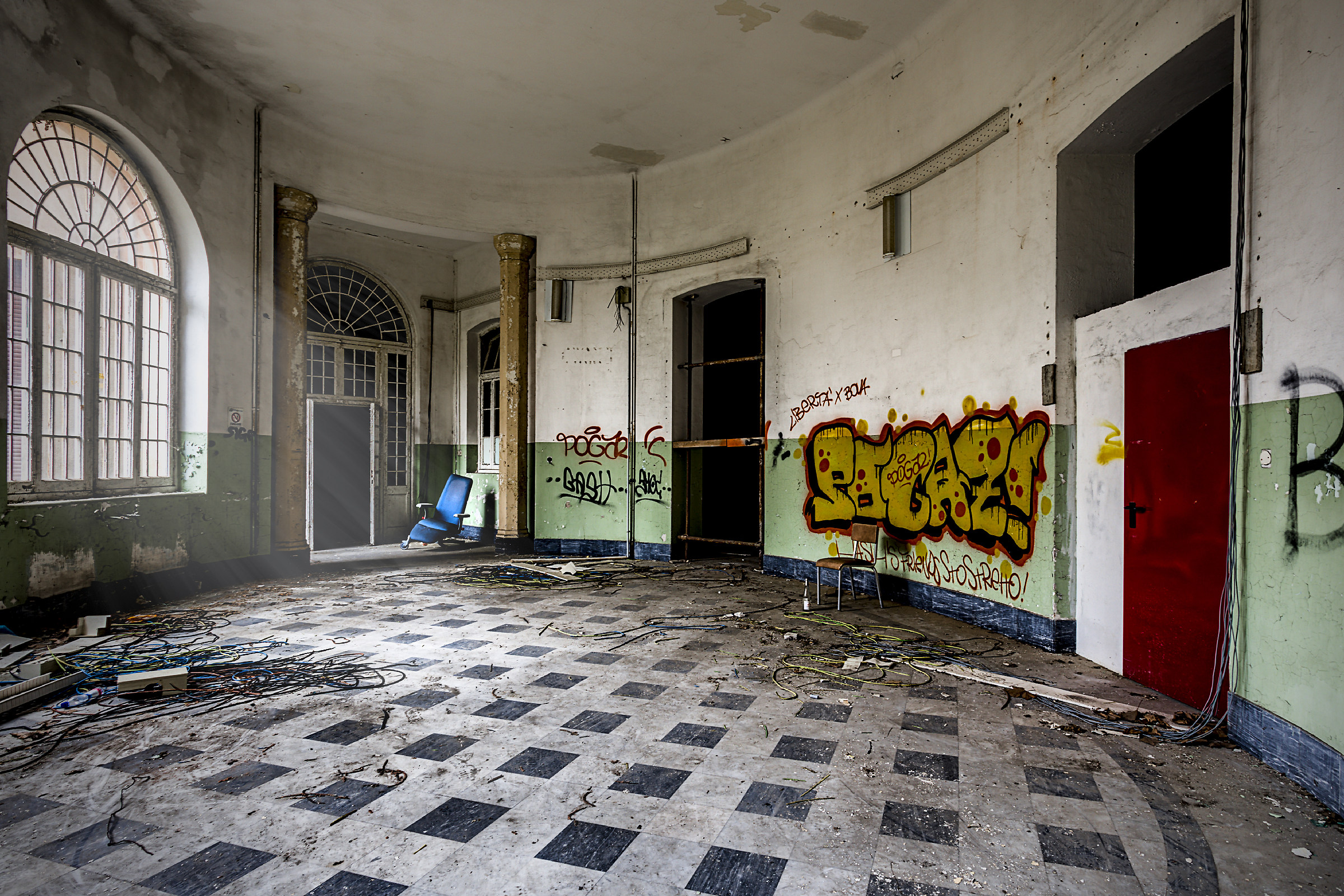 "If you can hear all the way ...