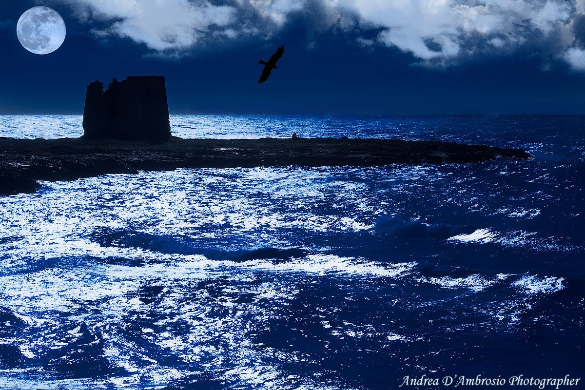 Plenilunio su Torre sgarrata