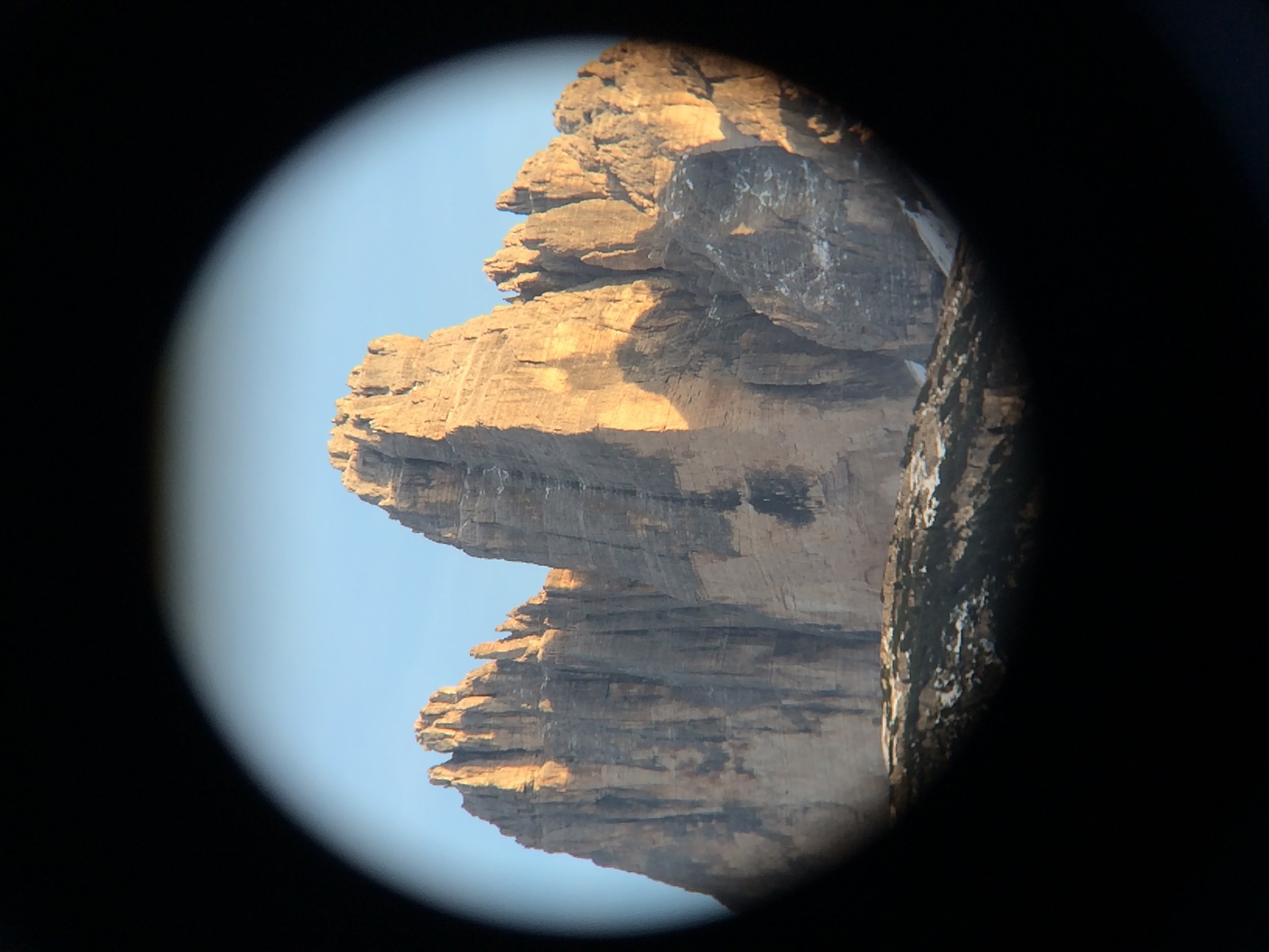 3 peaks in the viewfinder