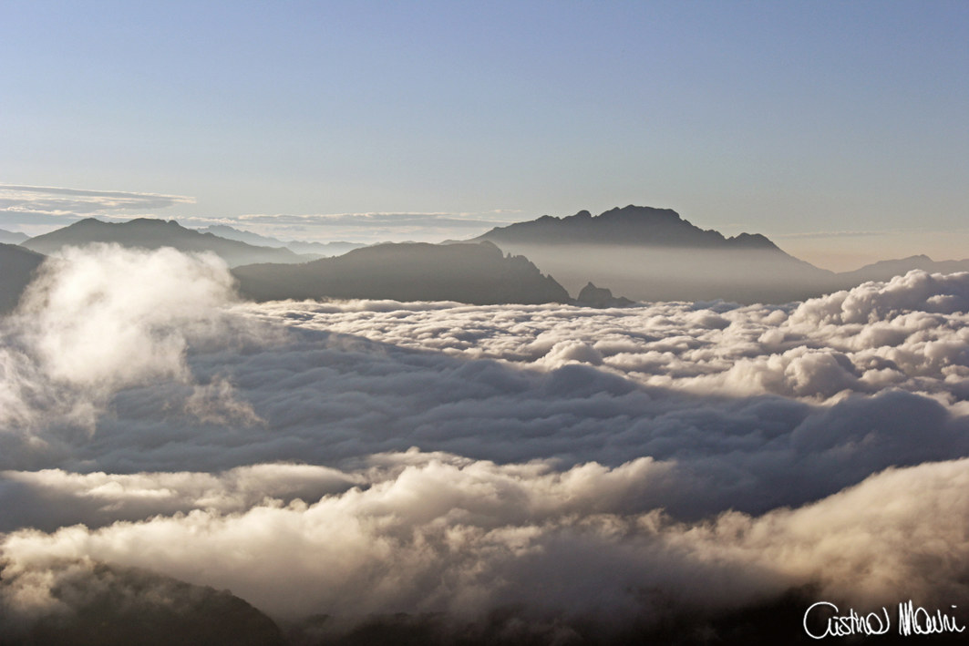 carpet of clouds
