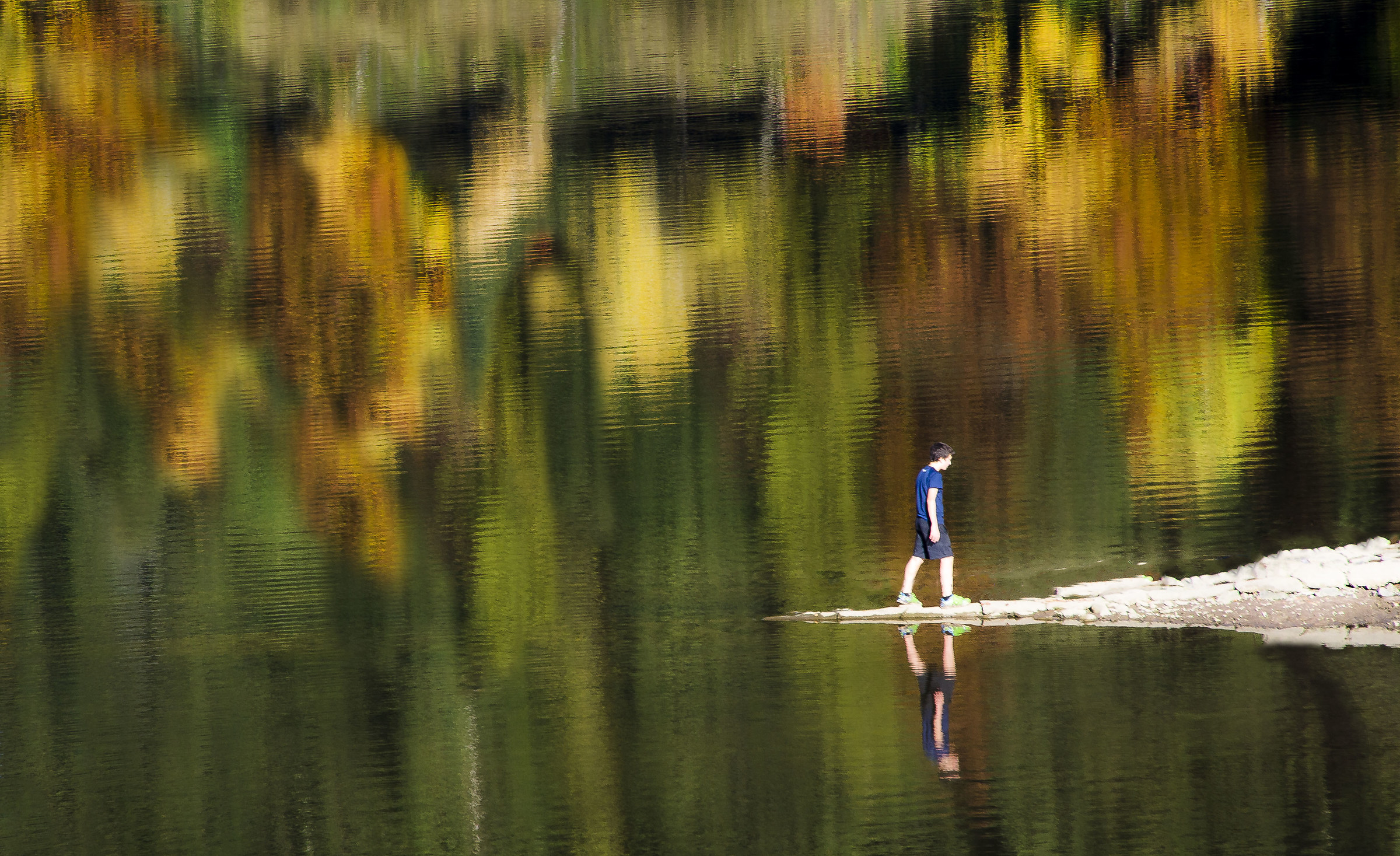 Starring in natural setting