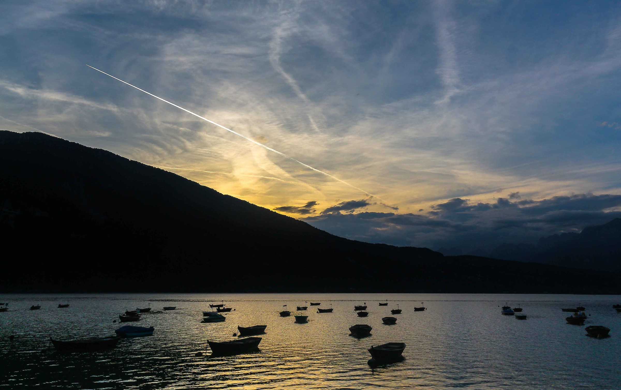 The colors of the sunset