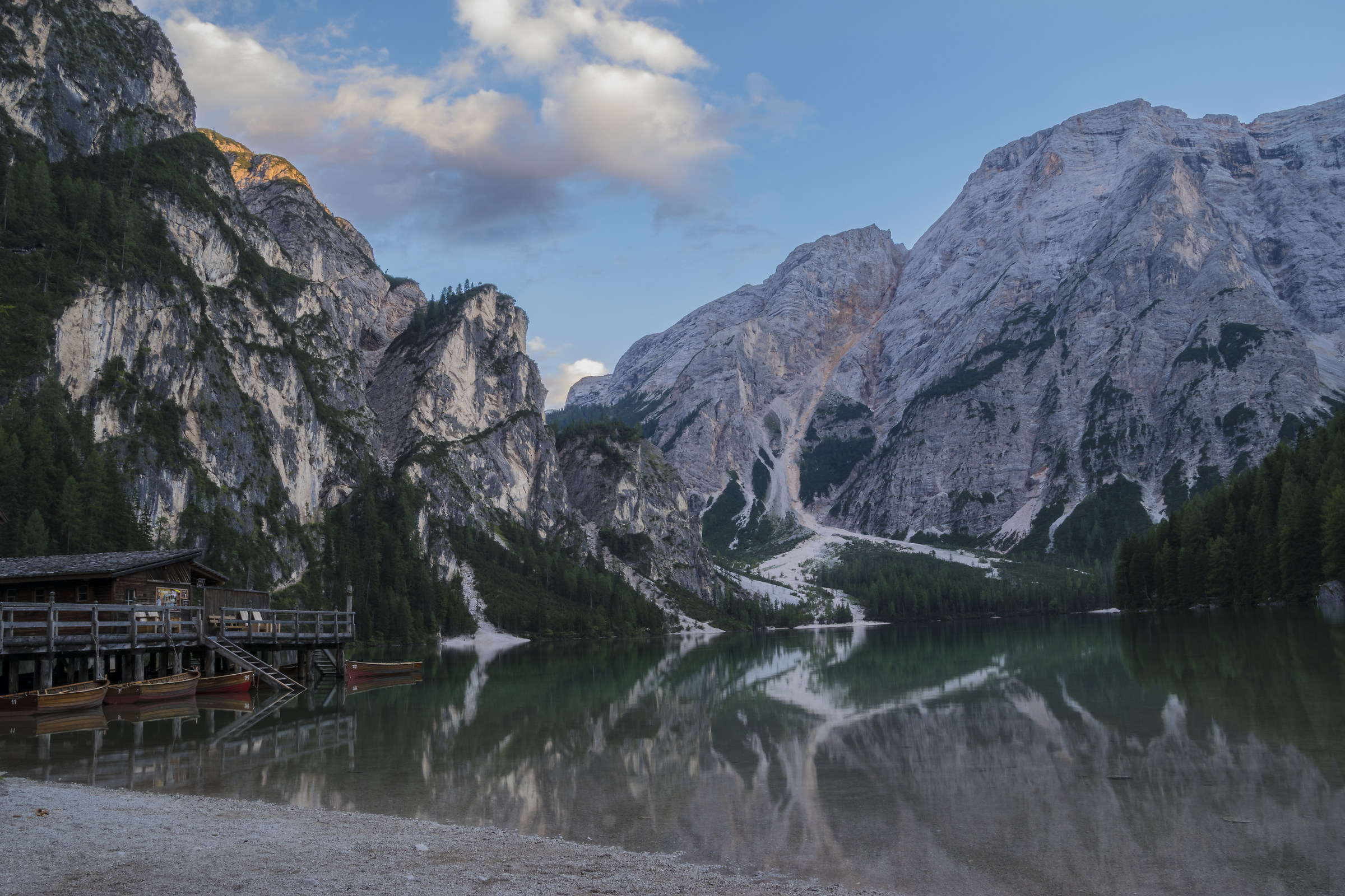 Braies al mattino