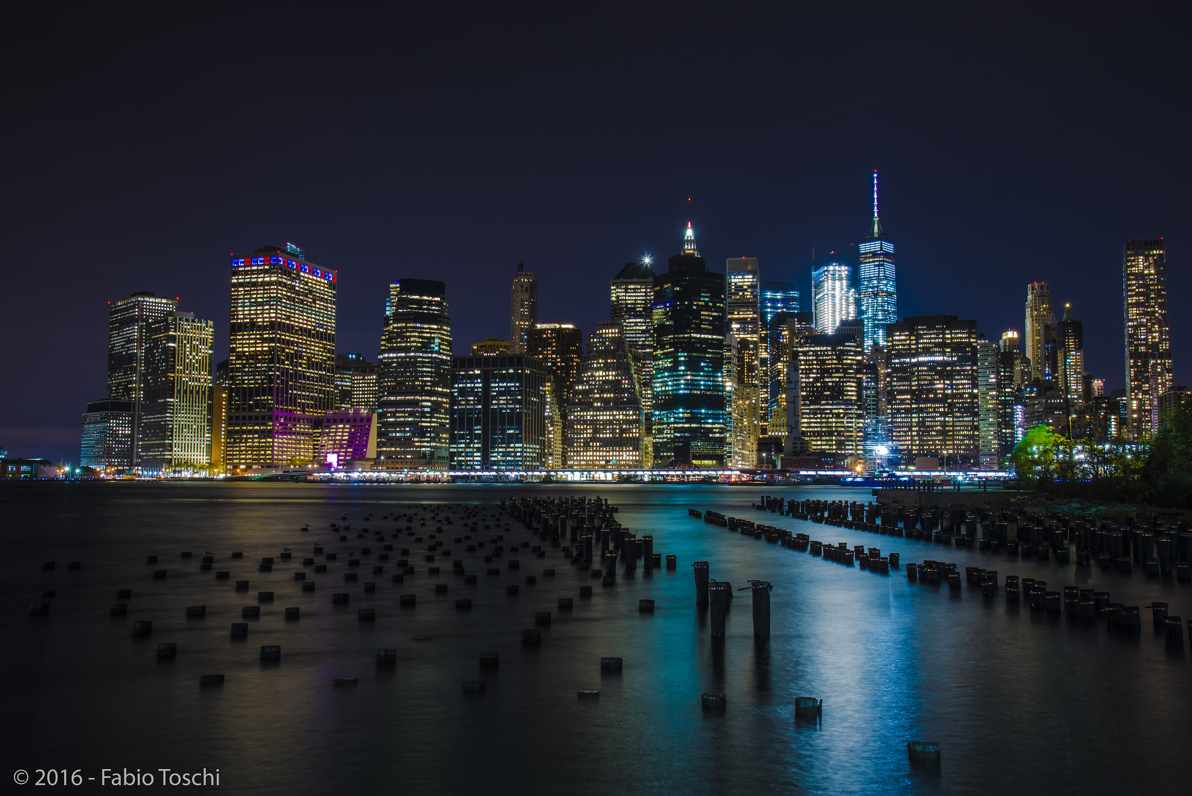 Lower Manhattan skyline from Brooklyn