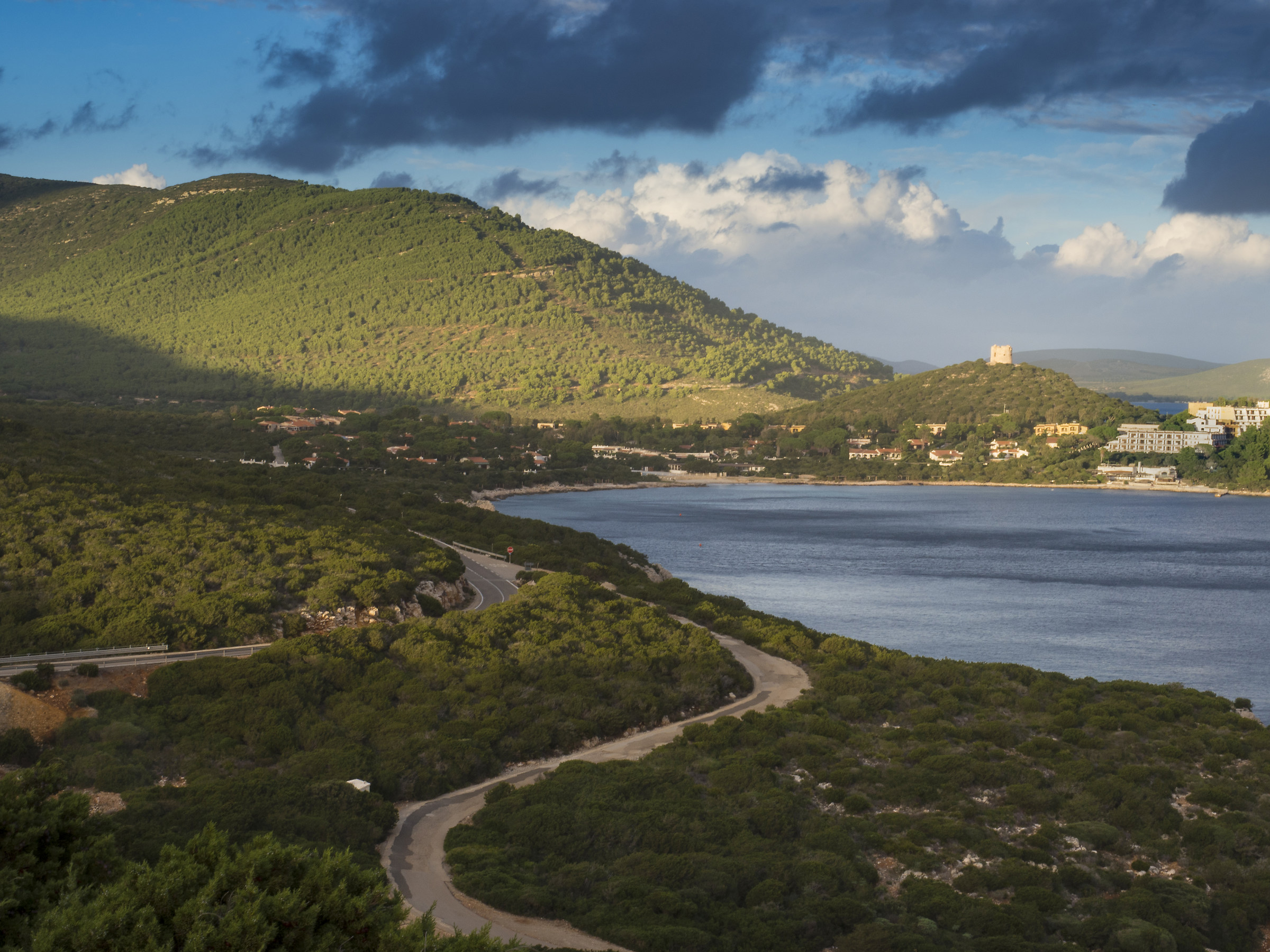 Sunset in the Bay of Porto Conte