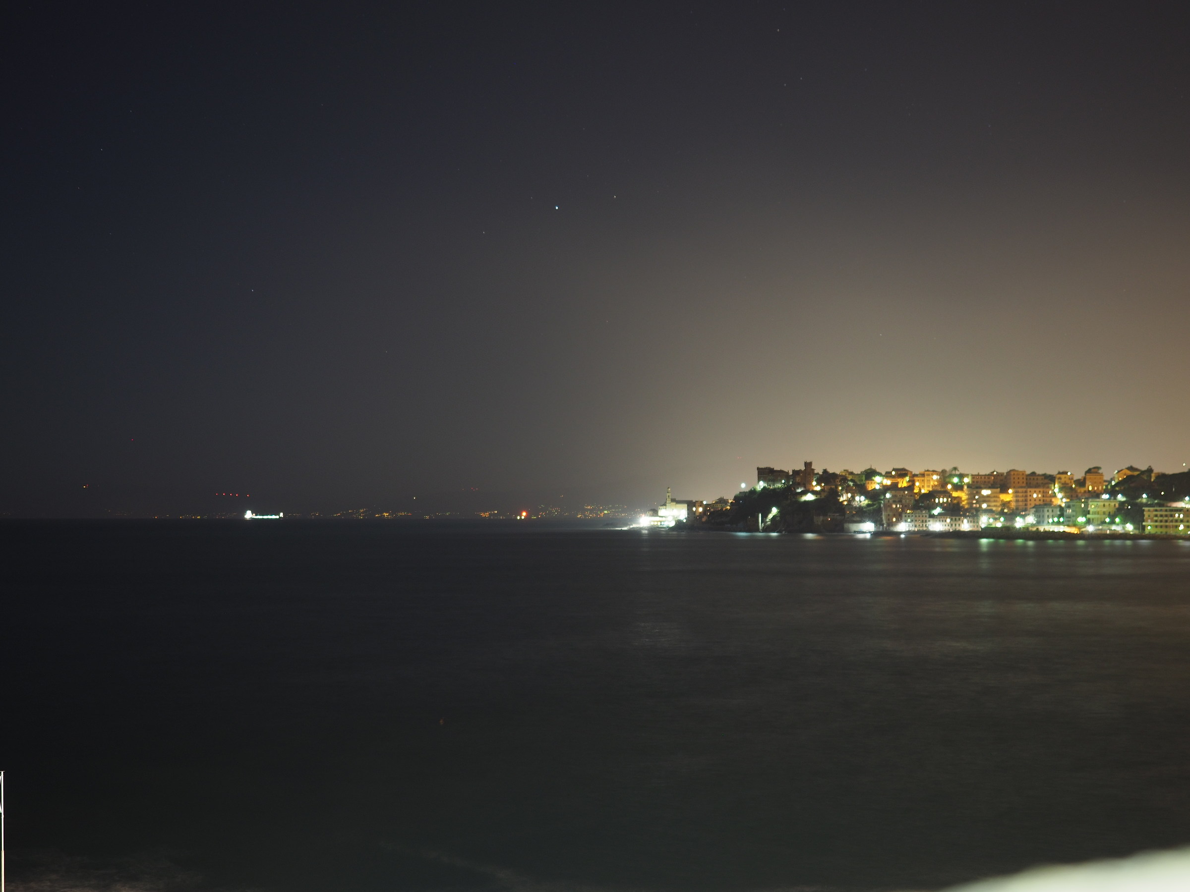 Lights from Piazza Garibaldi ...