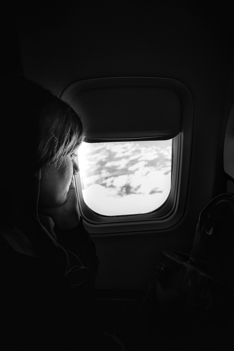 With Her Head On The Clouds