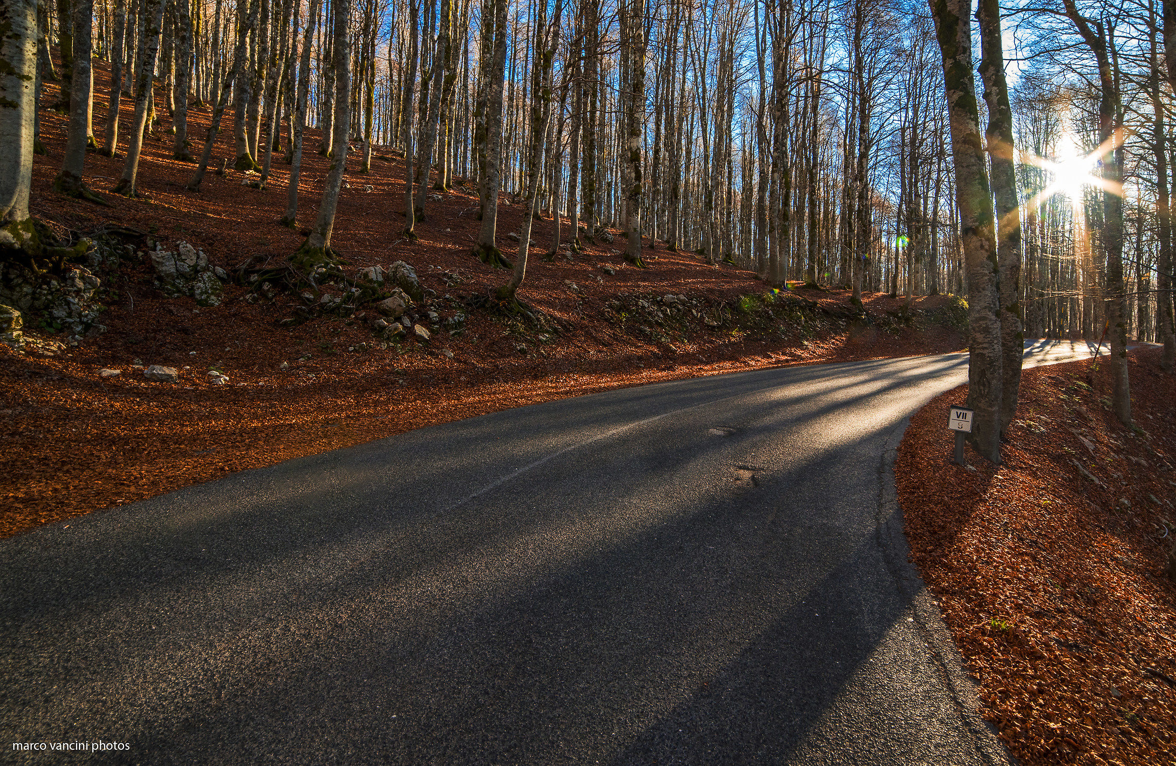 Sulla via del tramonto
