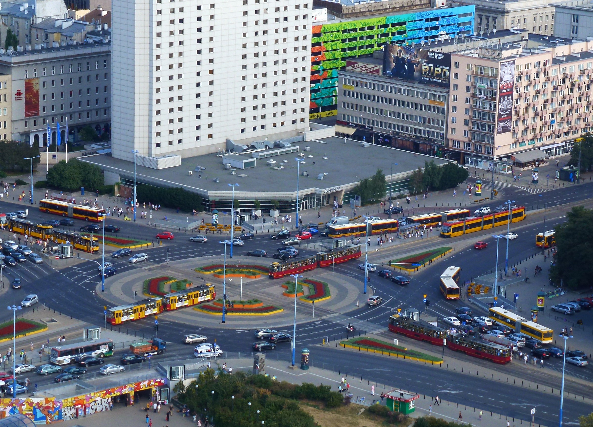 The colors of the traffic